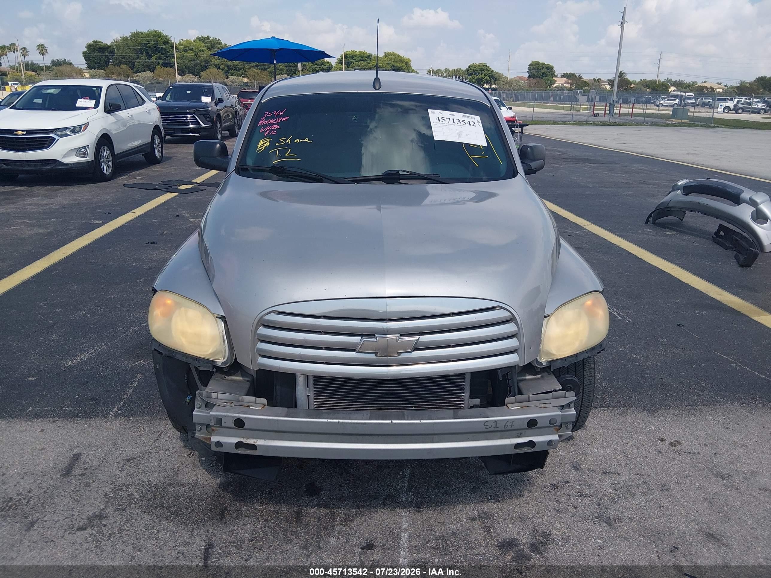 2006 Chevrolet Hhr Ls Silver vin: 3GNDA13D76S539226