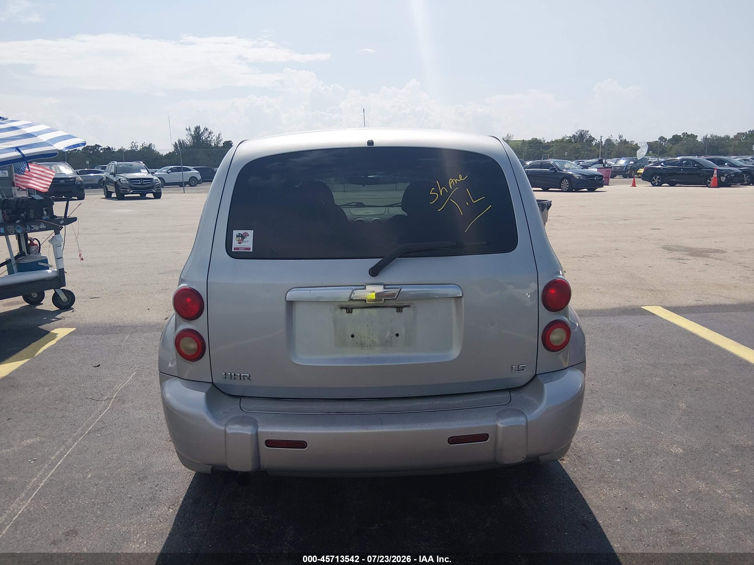 2006 Chevrolet Hhr Ls Silver vin: 3GNDA13D76S539226