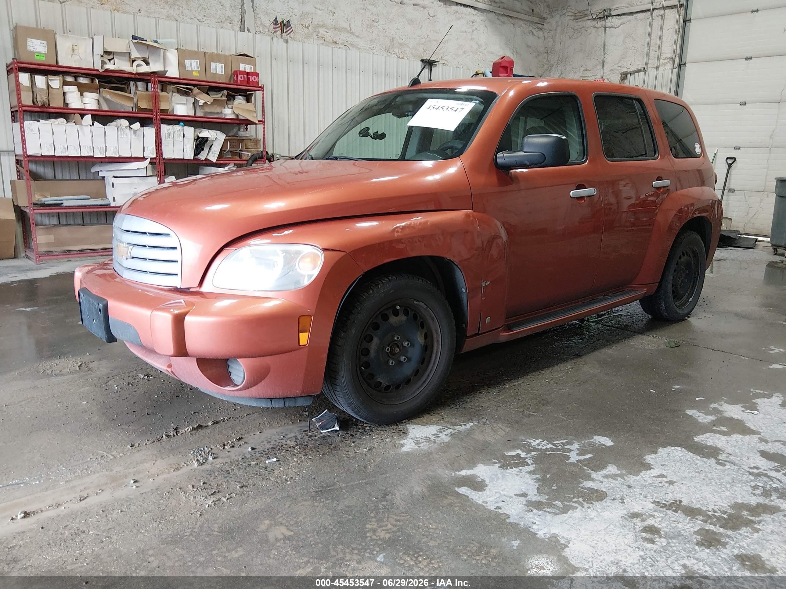 2007 Chevrolet Hhr Ls Orange vin: 3GNDA13D77S595314