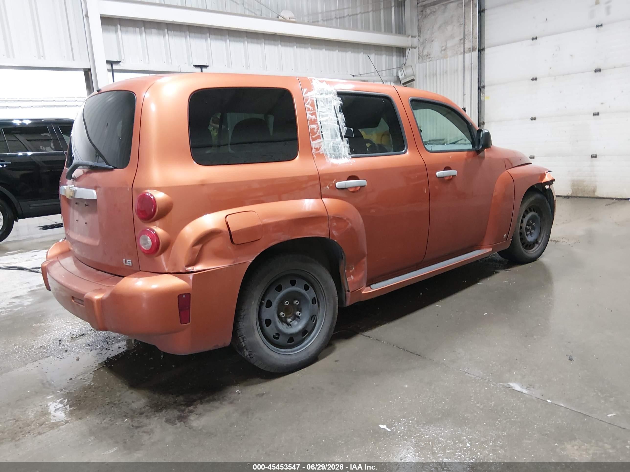 2007 Chevrolet Hhr Ls Orange vin: 3GNDA13D77S595314