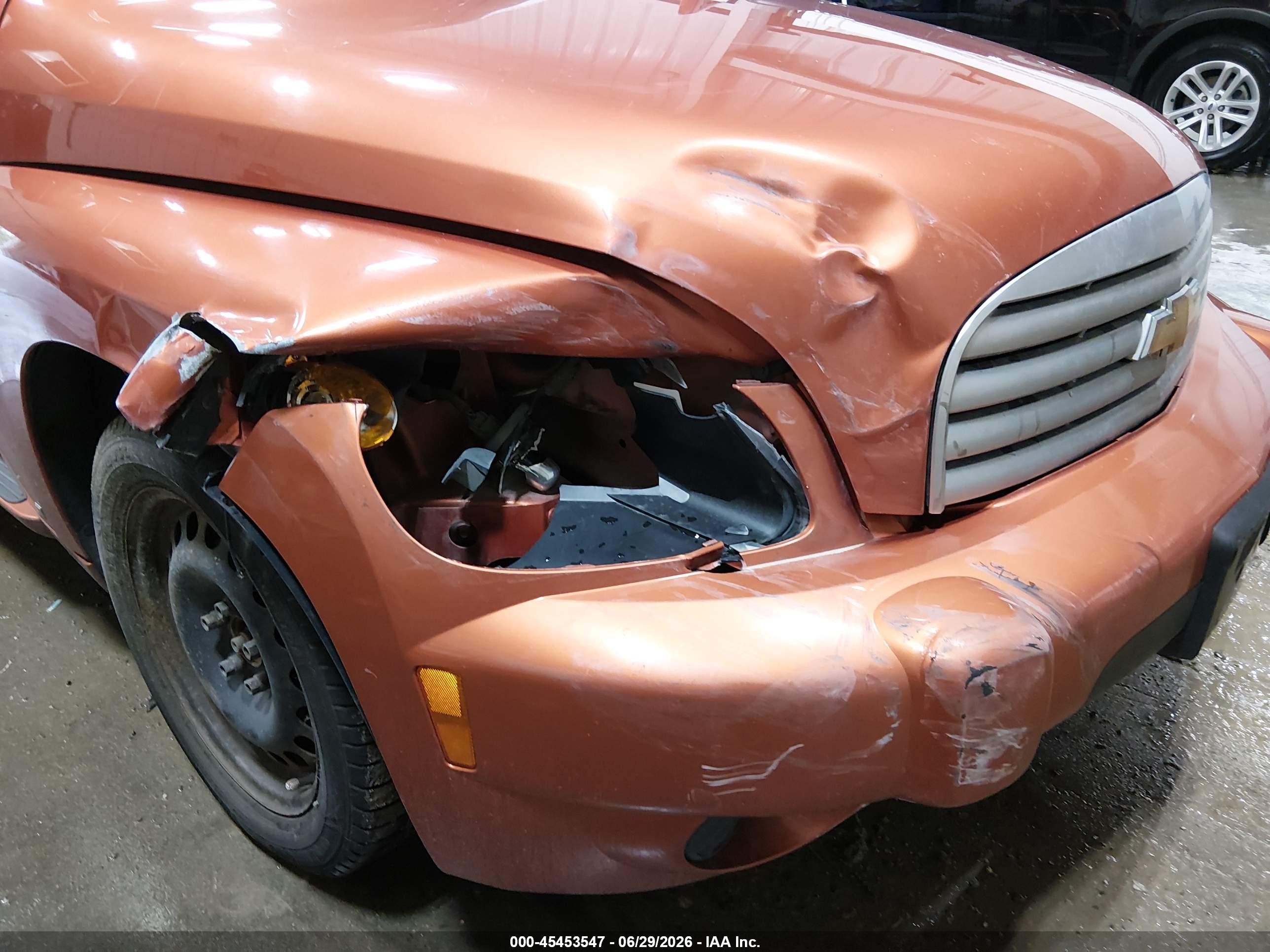 2007 Chevrolet Hhr Ls Orange vin: 3GNDA13D77S595314