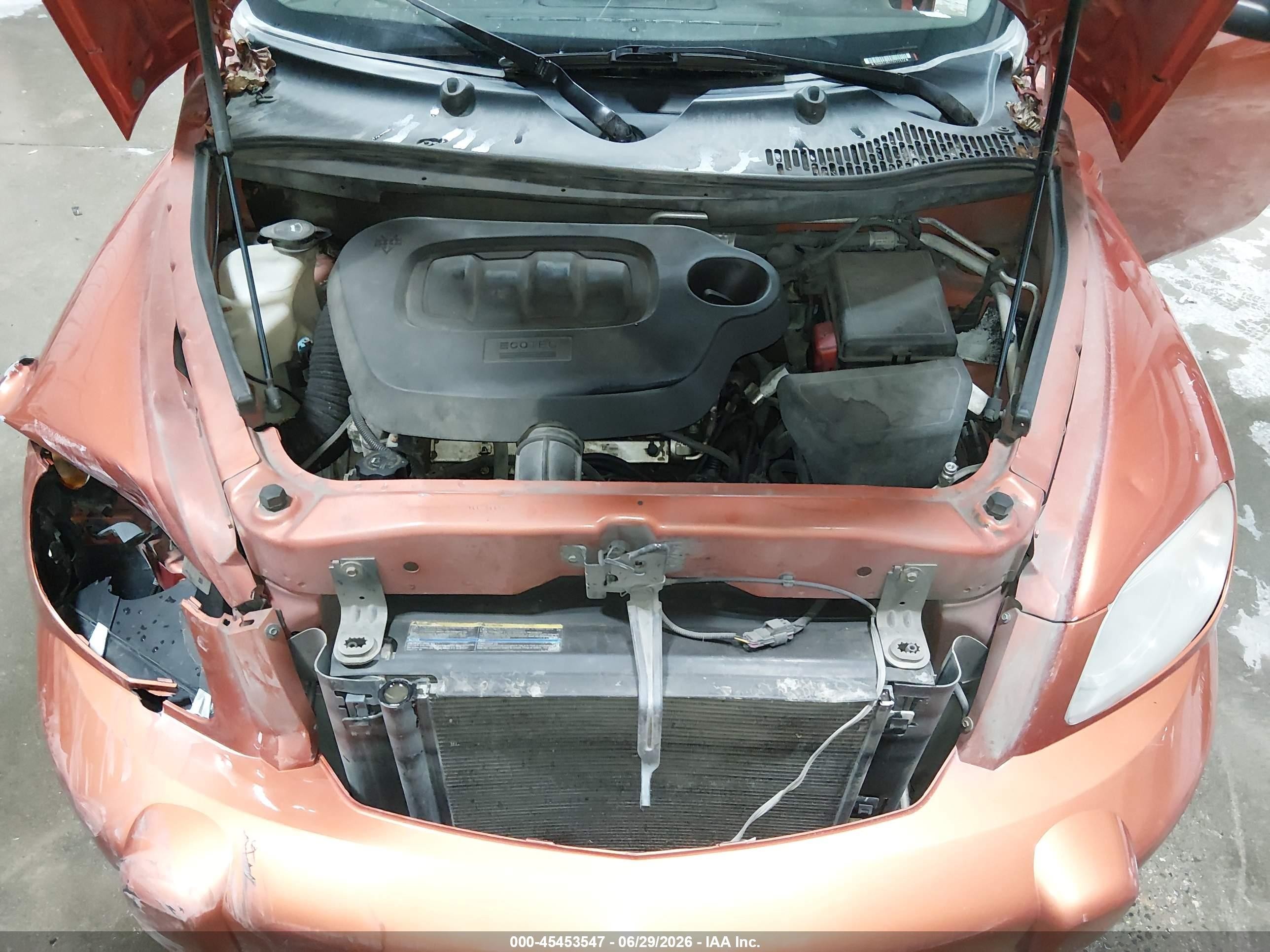2007 Chevrolet Hhr Ls Orange vin: 3GNDA13D77S595314
