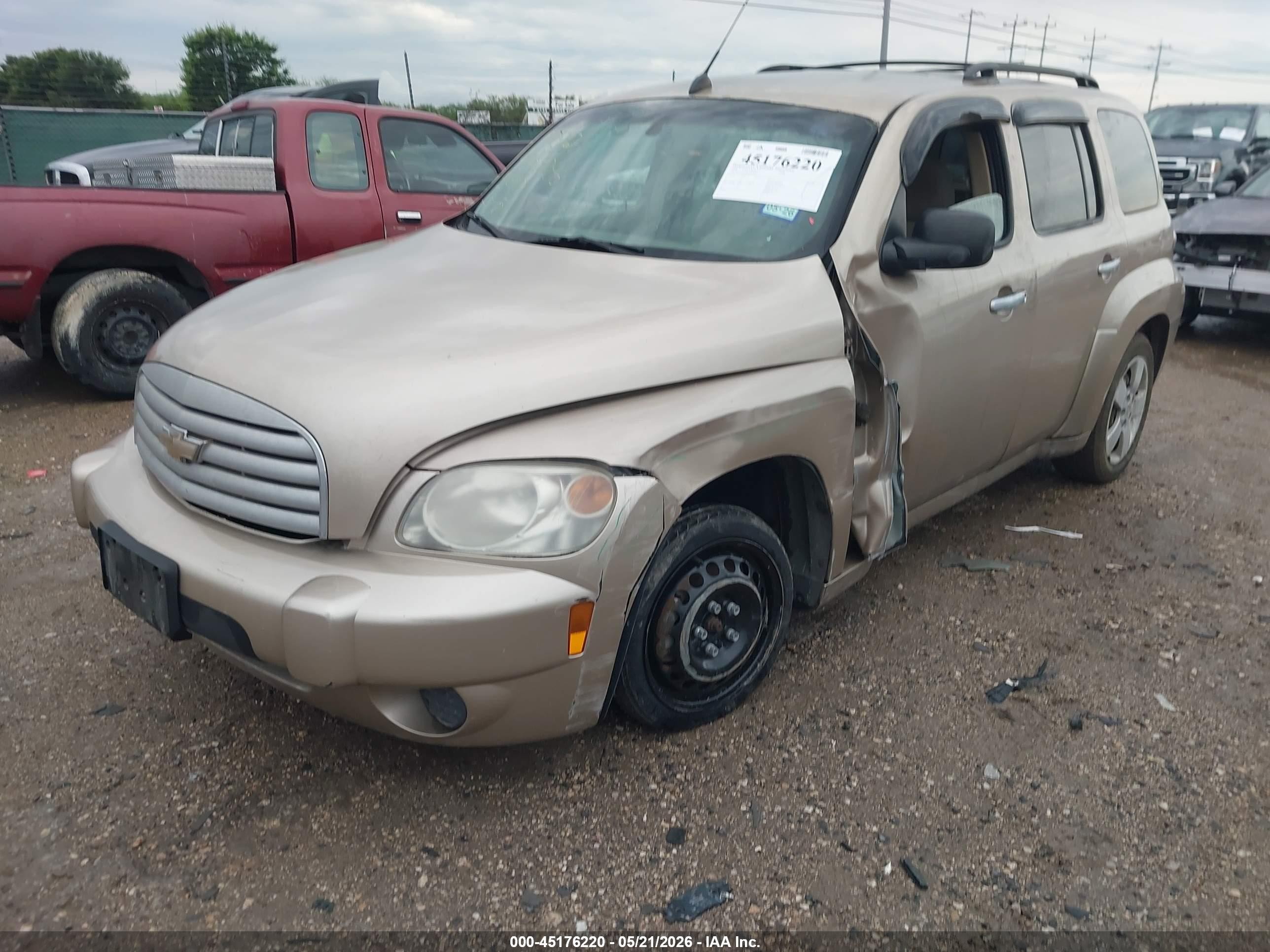 2006 Chevrolet Hhr Ls Gold vin: 3GNDA13D96S607803
