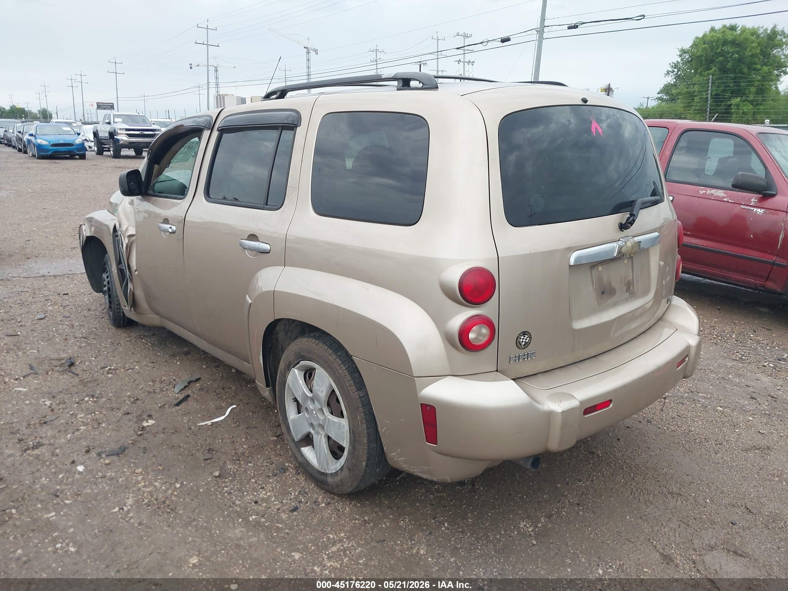 2006 Chevrolet Hhr Ls Gold vin: 3GNDA13D96S607803