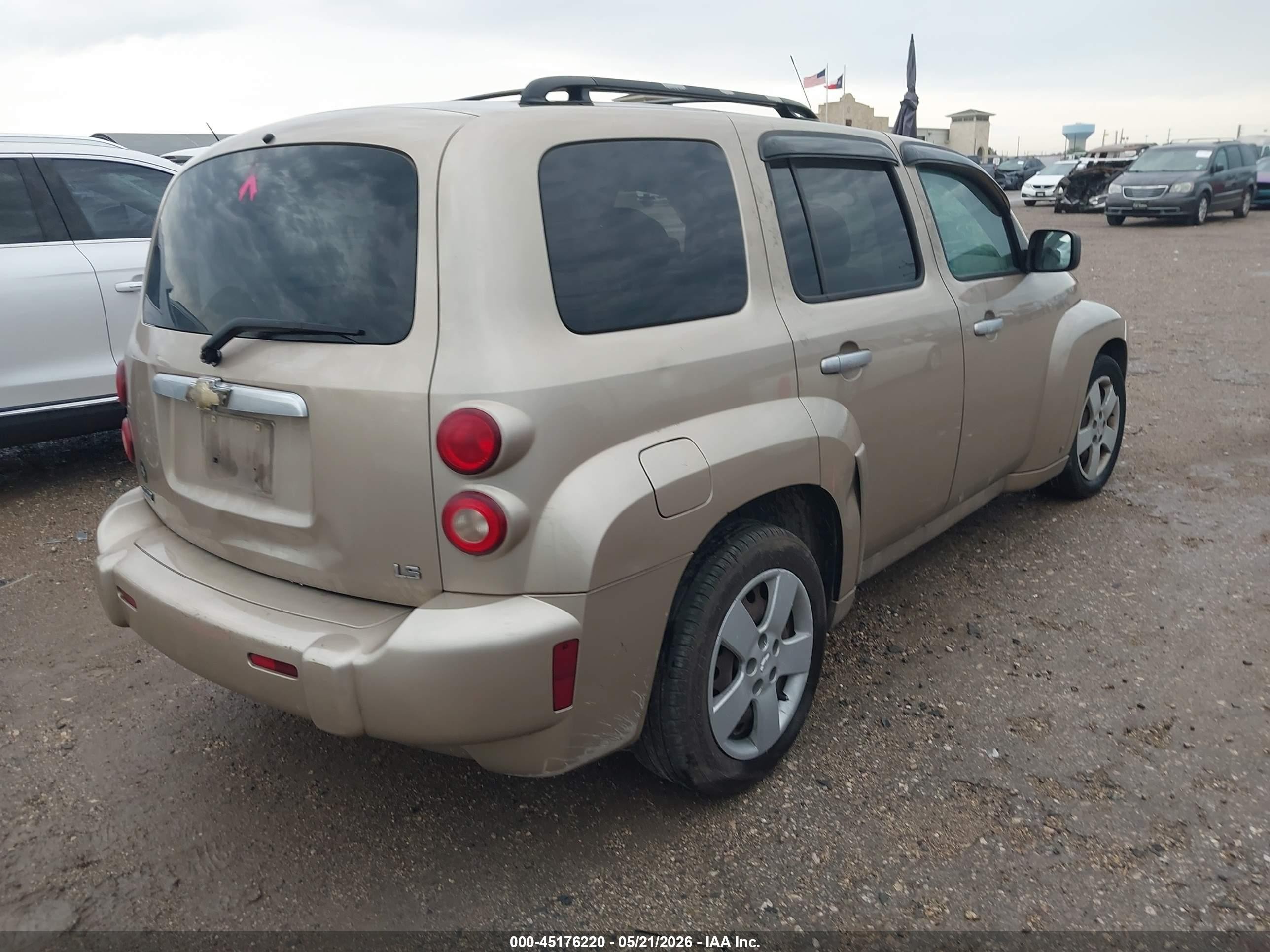 2006 Chevrolet Hhr Ls Gold vin: 3GNDA13D96S607803