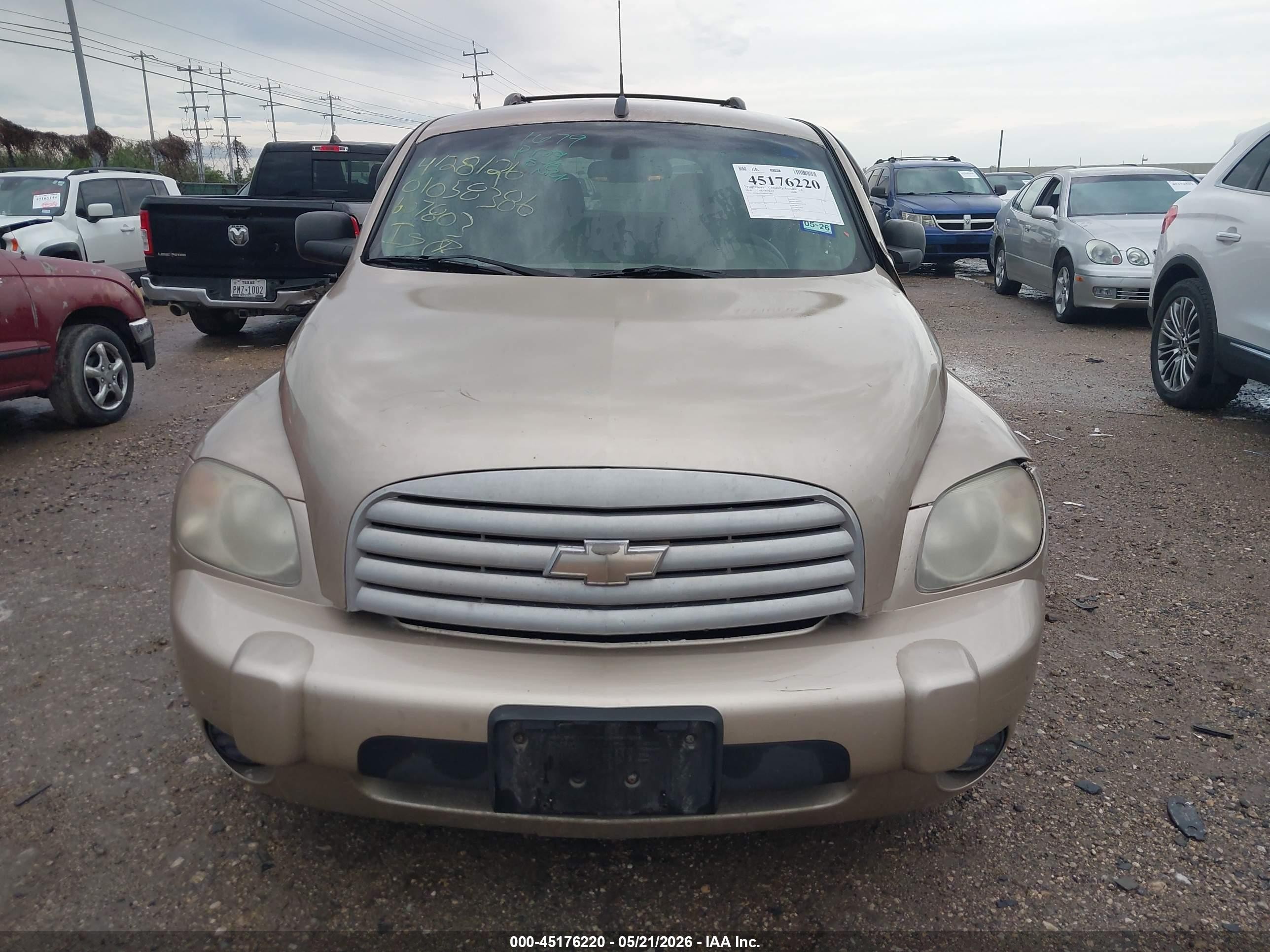 2006 Chevrolet Hhr Ls Gold vin: 3GNDA13D96S607803