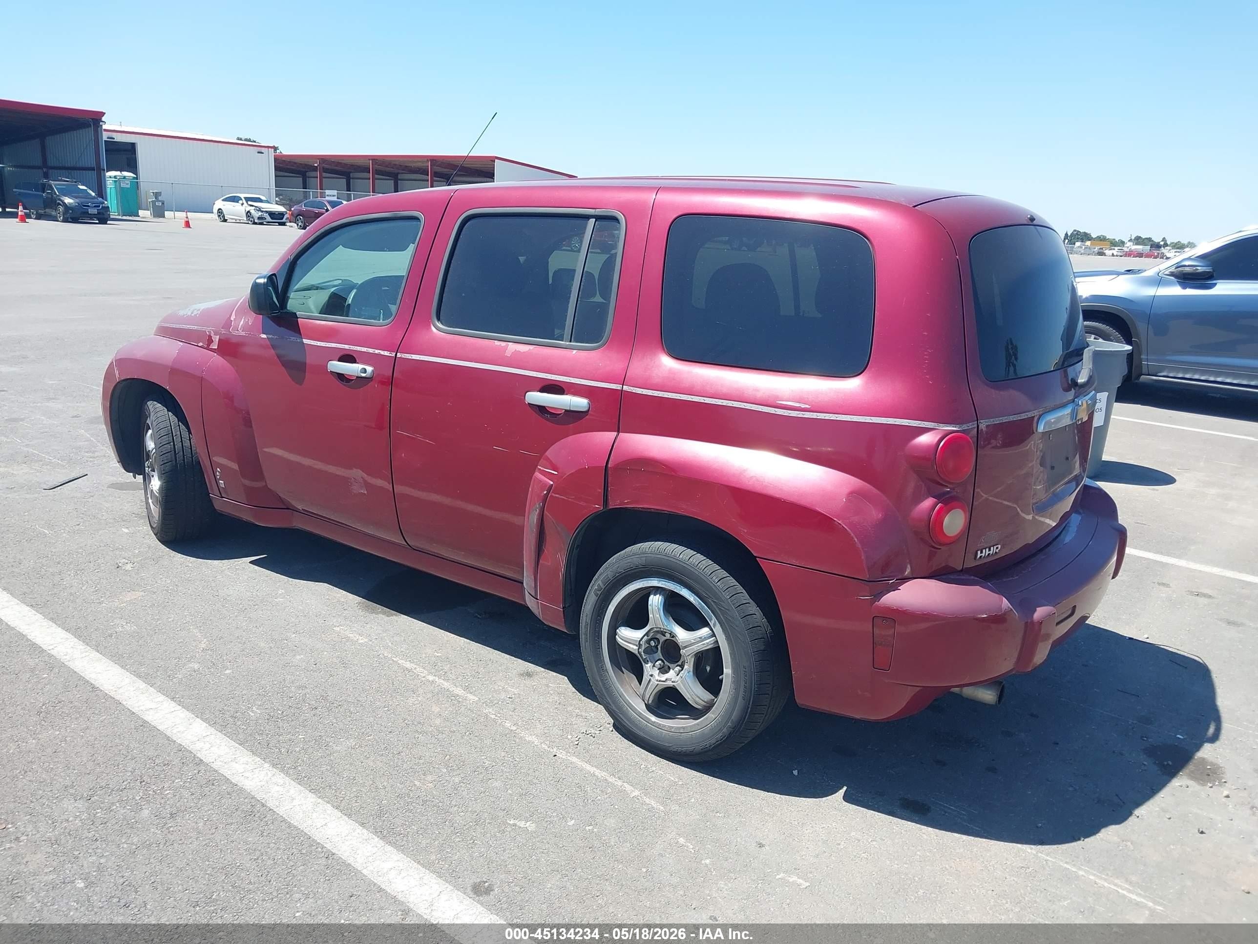 2007 Chevrolet Hhr Ls Red vin: 3GNDA13D97S527953