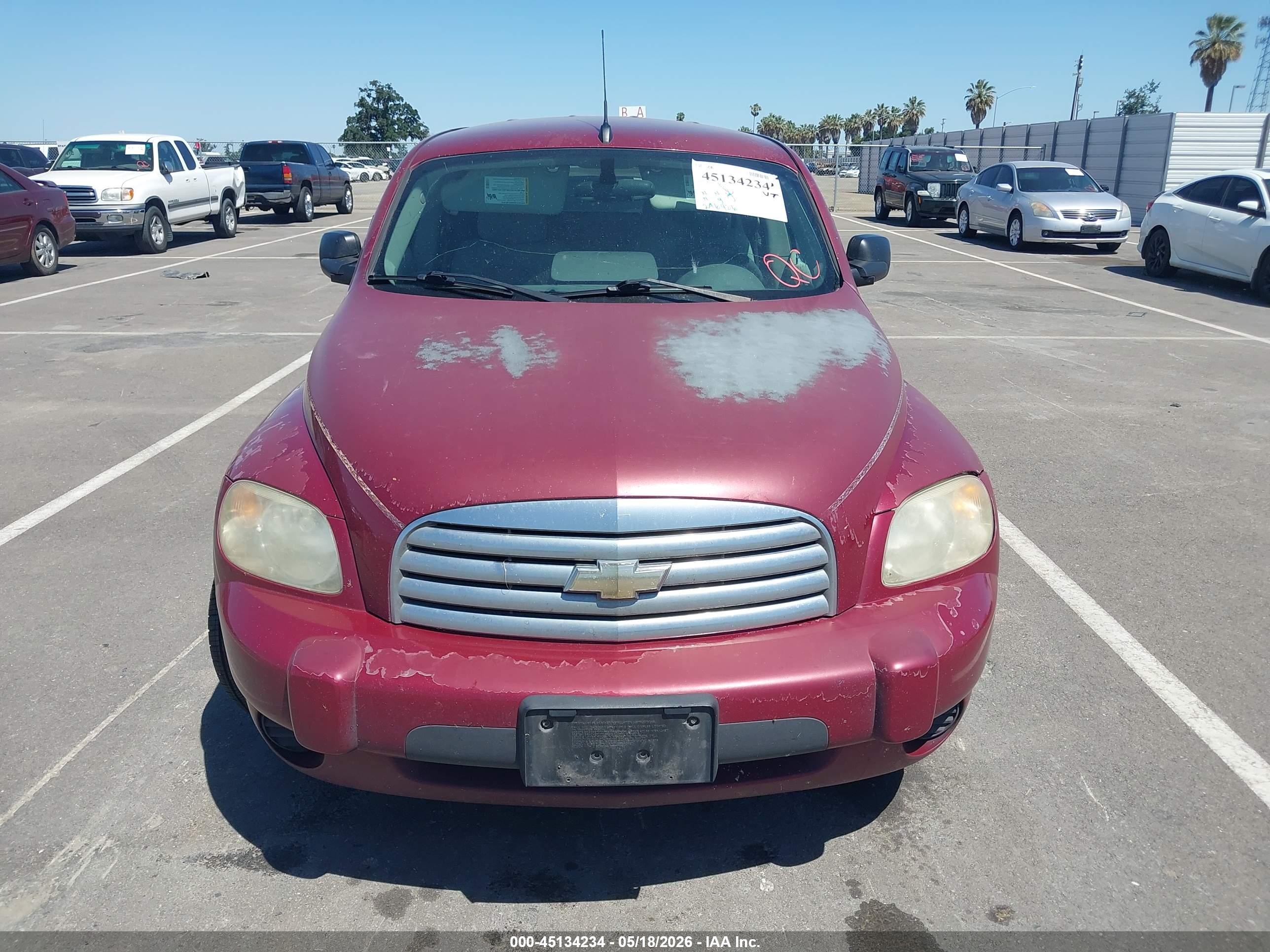 2007 Chevrolet Hhr Ls Red vin: 3GNDA13D97S527953