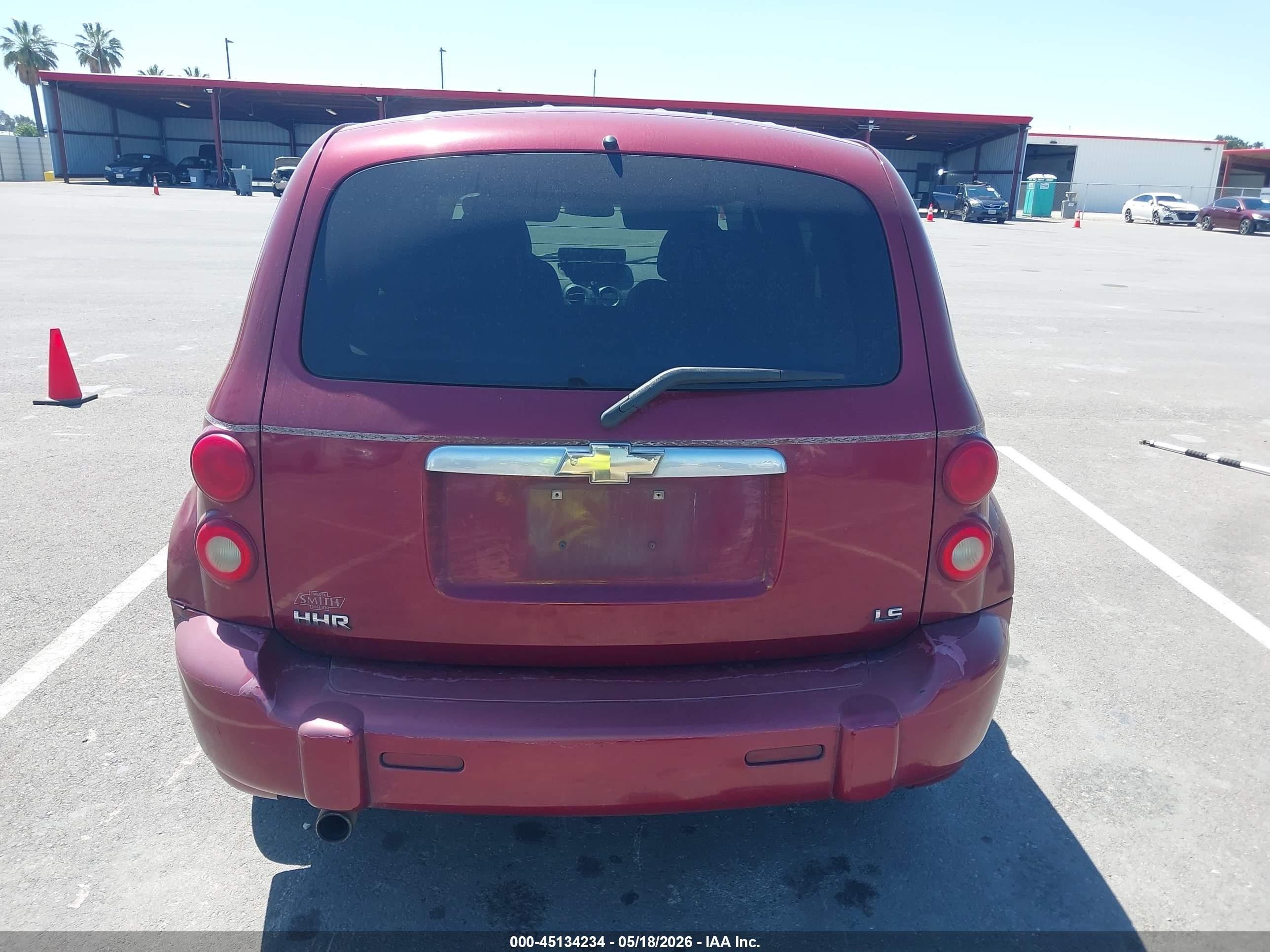 2007 Chevrolet Hhr Ls Red vin: 3GNDA13D97S527953