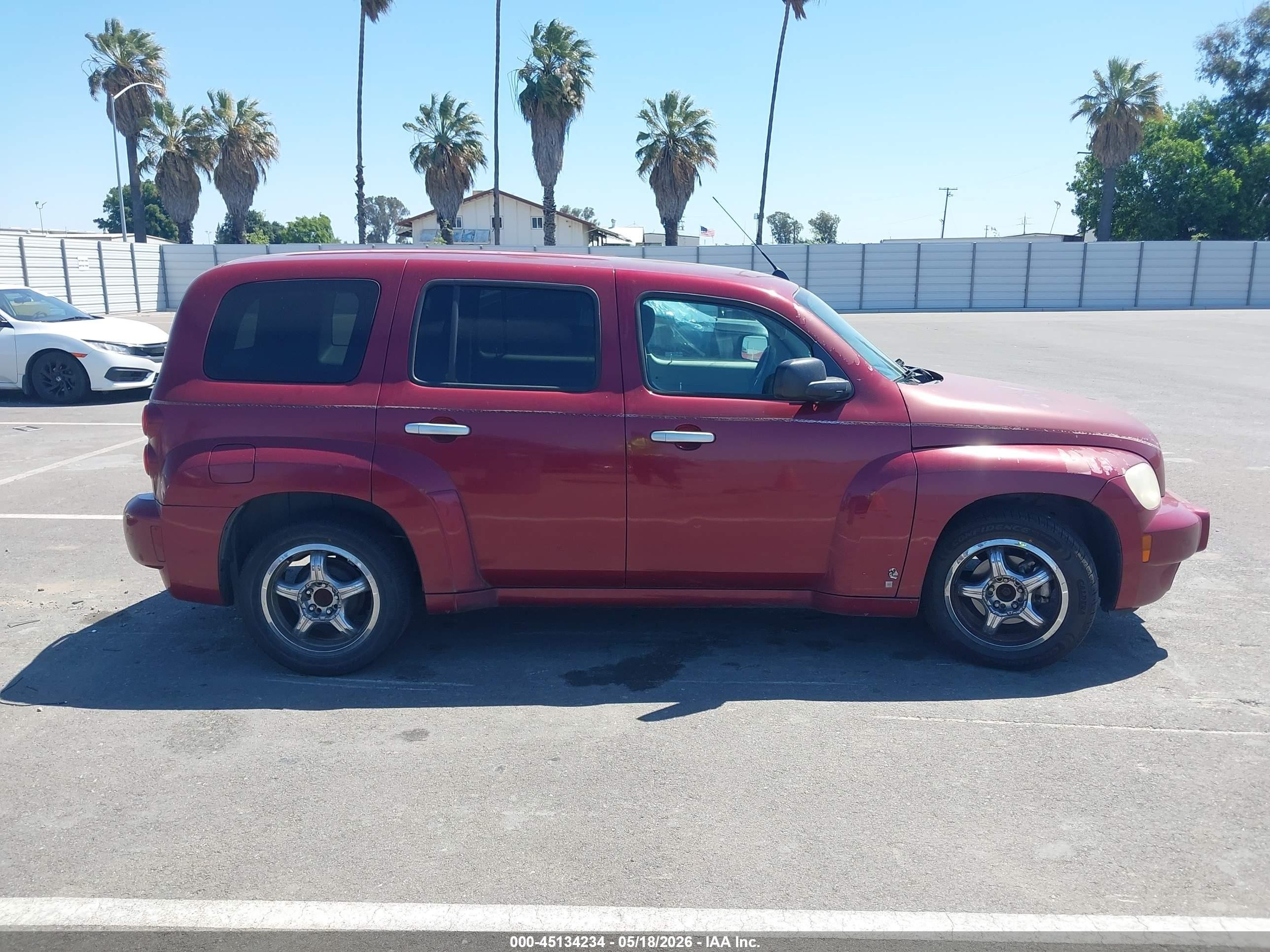 2007 Chevrolet Hhr Ls Red vin: 3GNDA13D97S527953