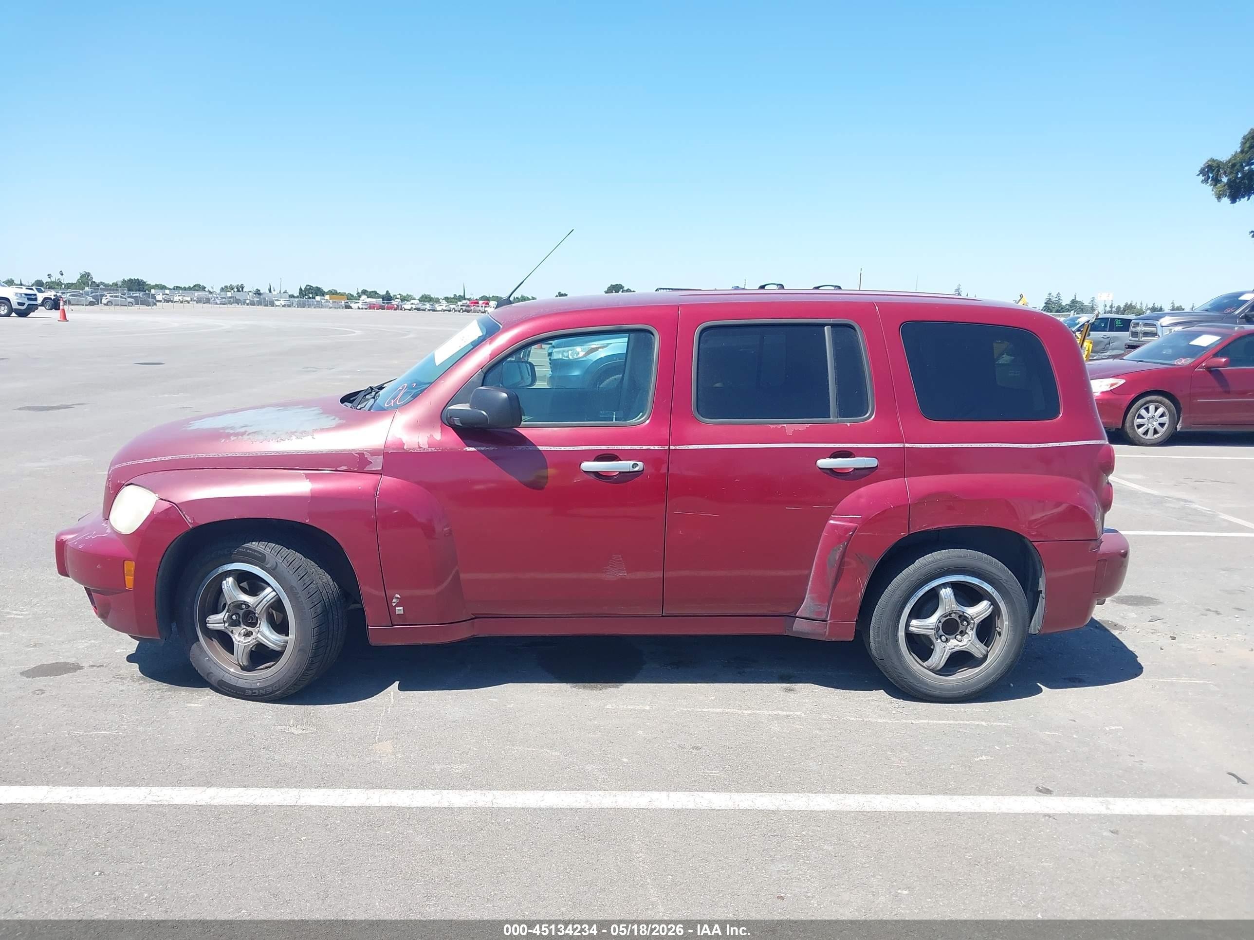 2007 Chevrolet Hhr Ls Red vin: 3GNDA13D97S527953