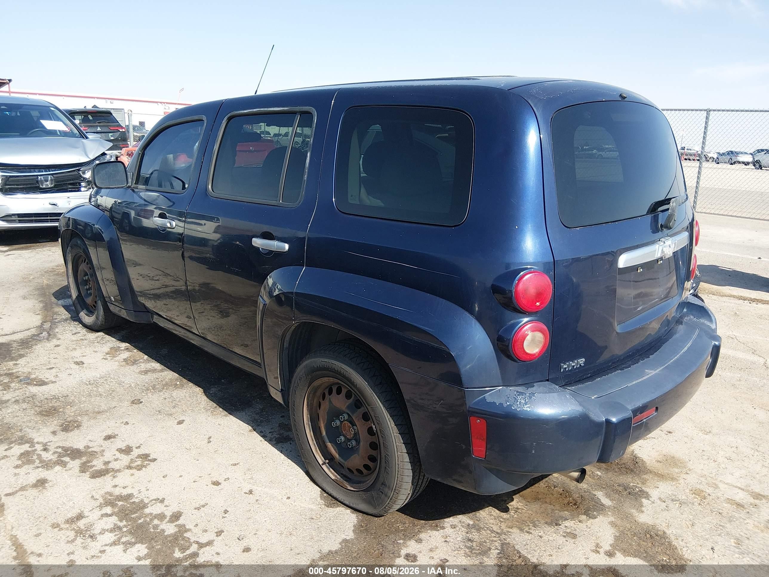 2007 Chevrolet Hhr Ls Purple vin: 3GNDA13D97S582273