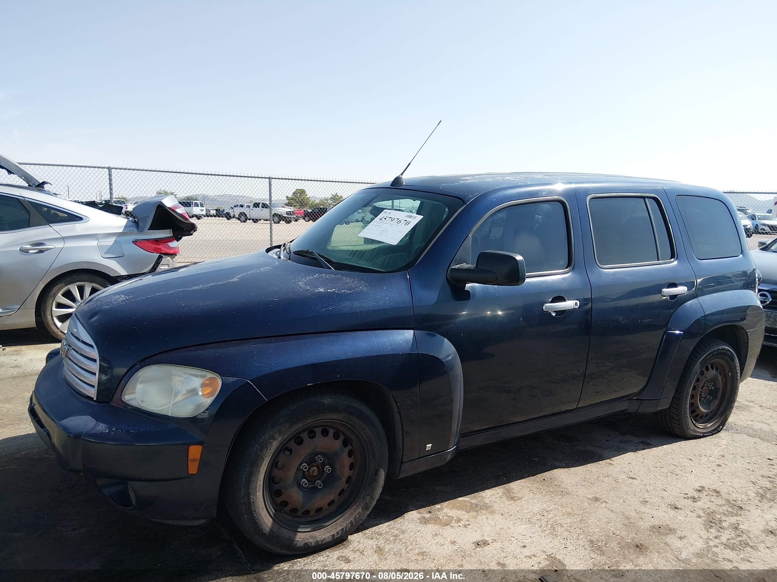 2007 Chevrolet Hhr Ls Purple vin: 3GNDA13D97S582273