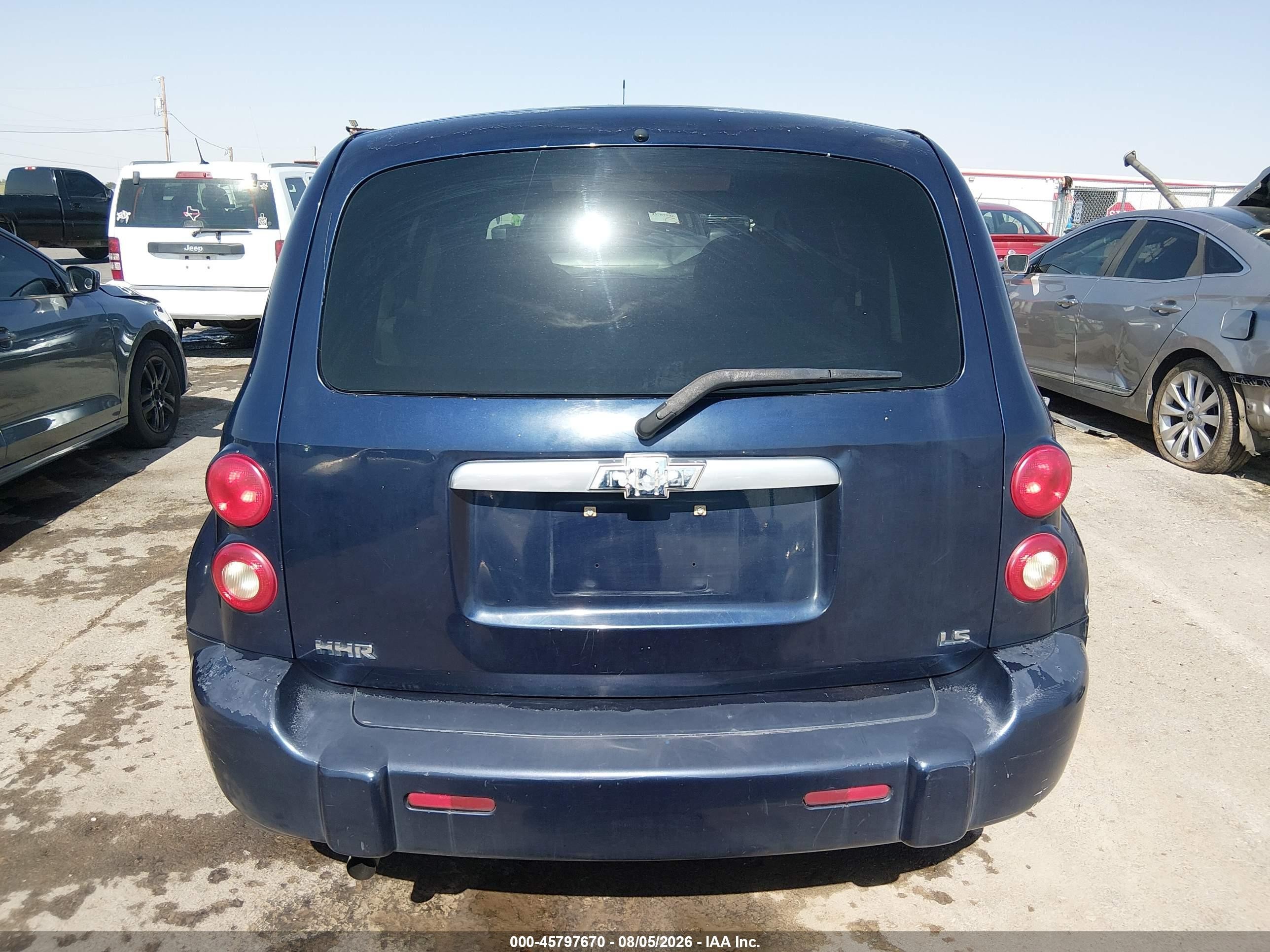 2007 Chevrolet Hhr Ls Purple vin: 3GNDA13D97S582273