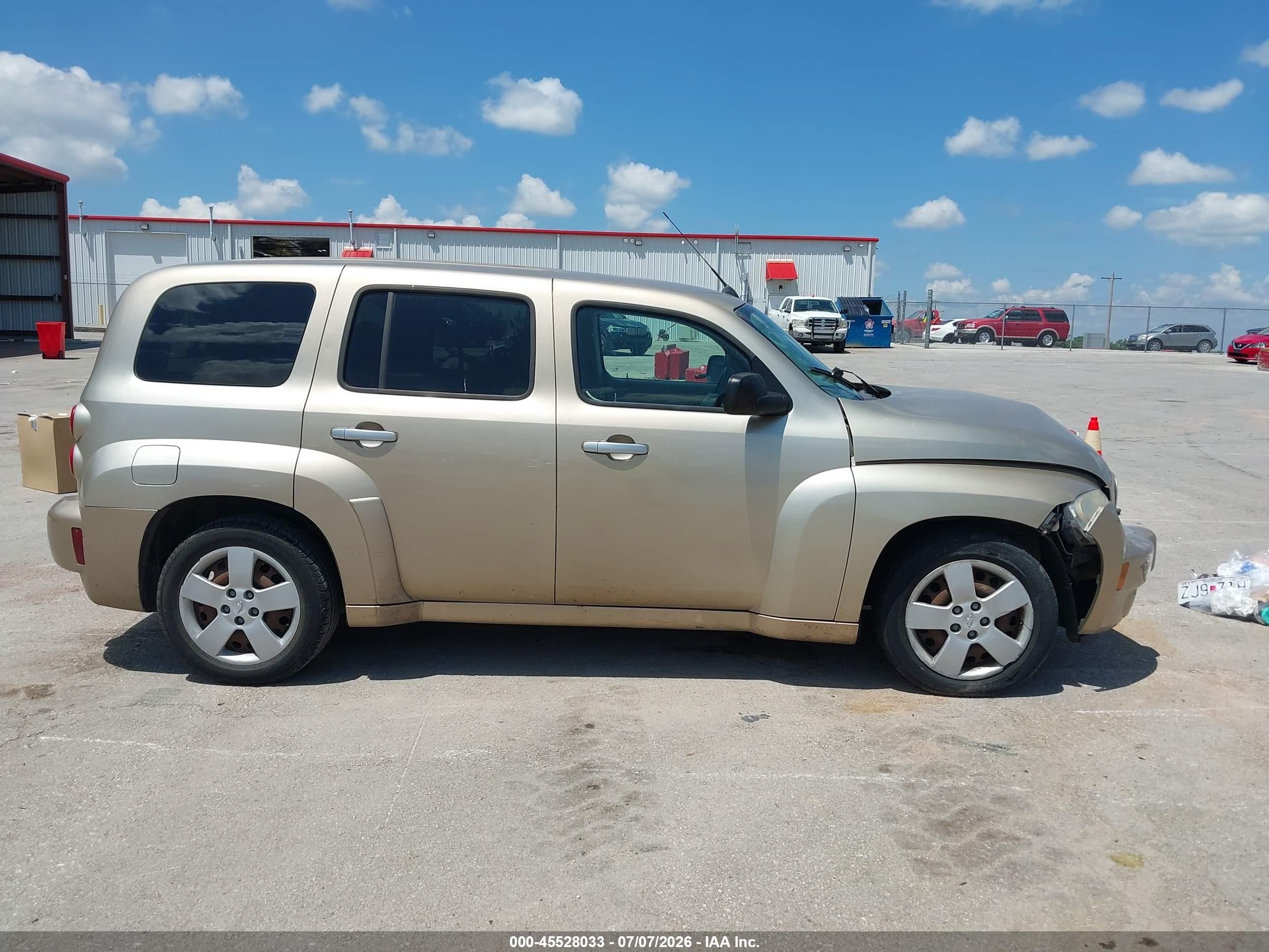 2007 Chevrolet Hhr Ls Champagne vin: 3GNDA13D97S587182