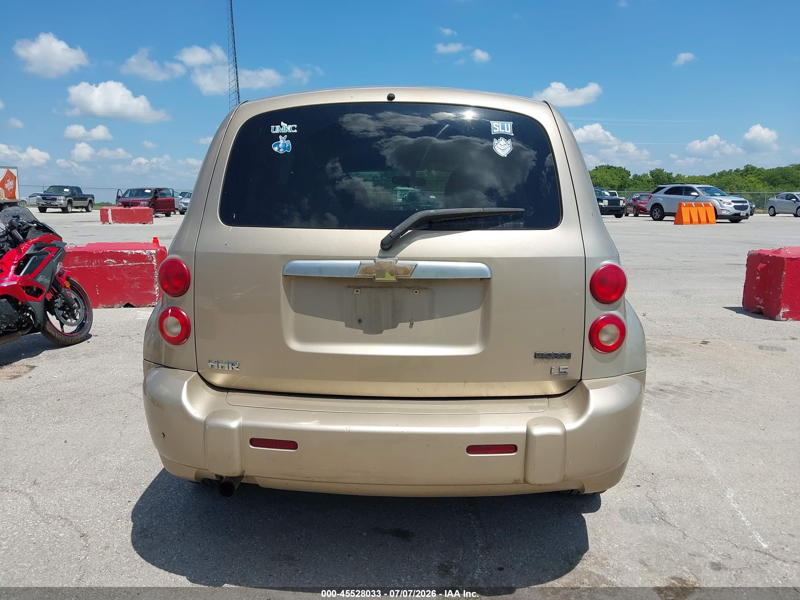 2007 Chevrolet Hhr Ls Champagne vin: 3GNDA13D97S587182
