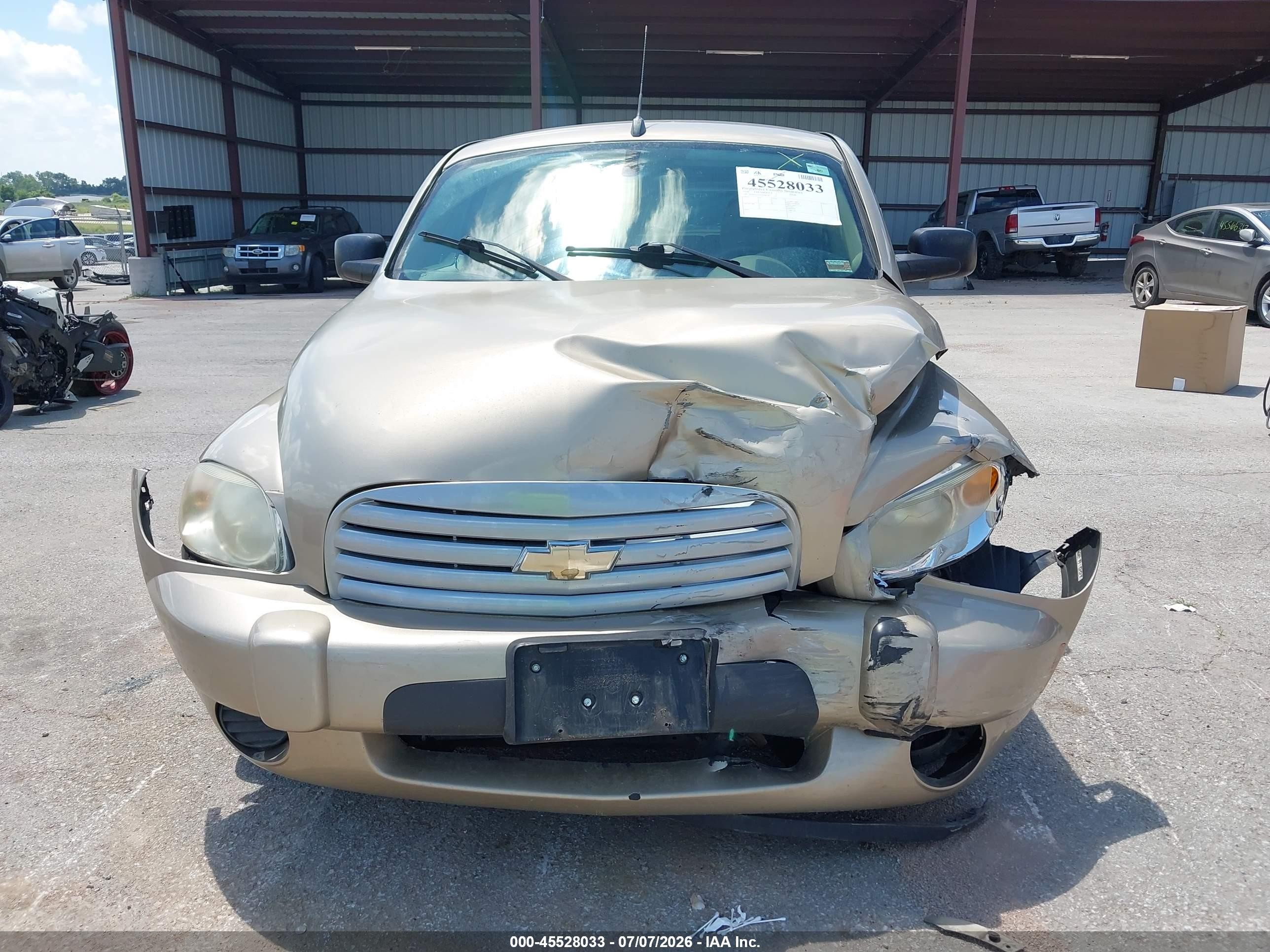 2007 Chevrolet Hhr Ls Champagne vin: 3GNDA13D97S587182