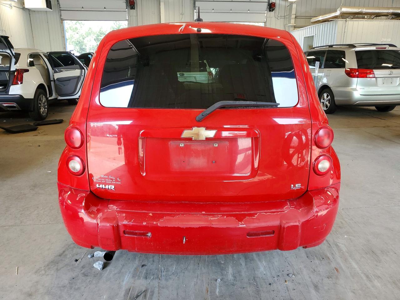 2008 Chevrolet Hhr Ls Red vin: 3GNDA13D98S538291