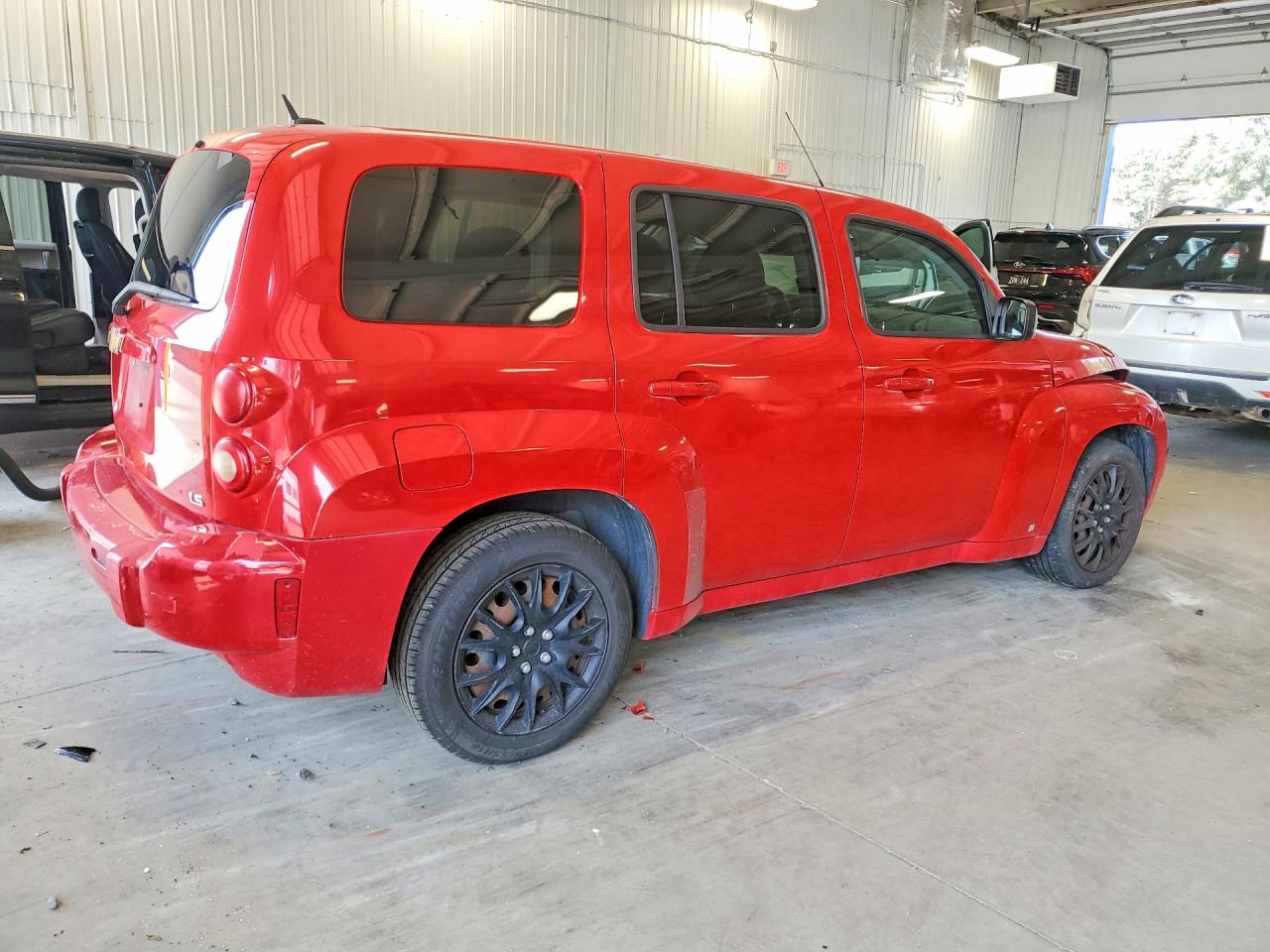2008 Chevrolet Hhr Ls Red vin: 3GNDA13D98S538291