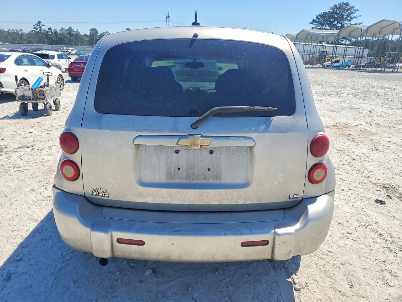 2008 Chevrolet Hhr Ls Silver vin: 3GNDA13D98S648922