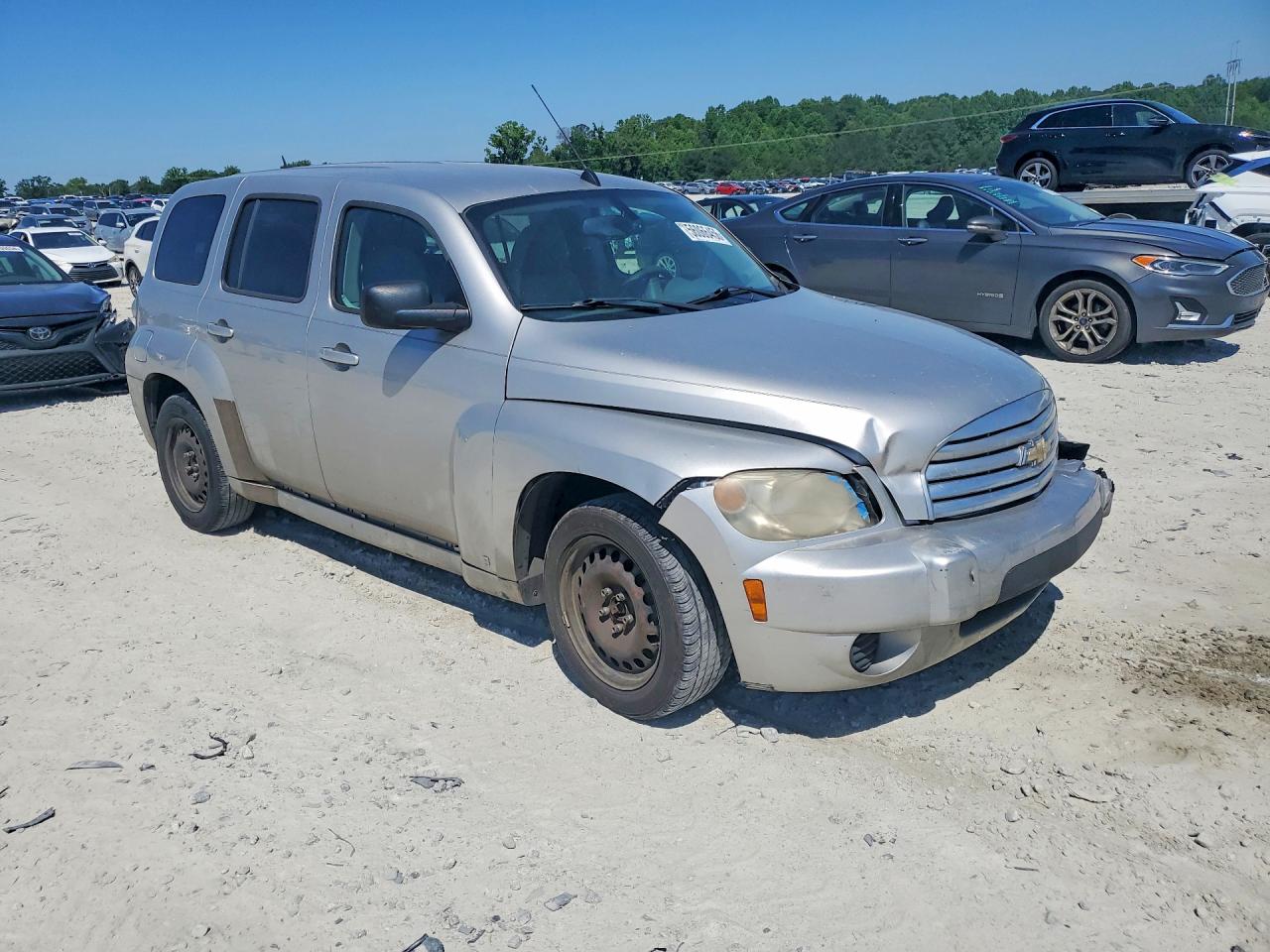 2008 Chevrolet Hhr Ls Silver vin: 3GNDA13D98S648922