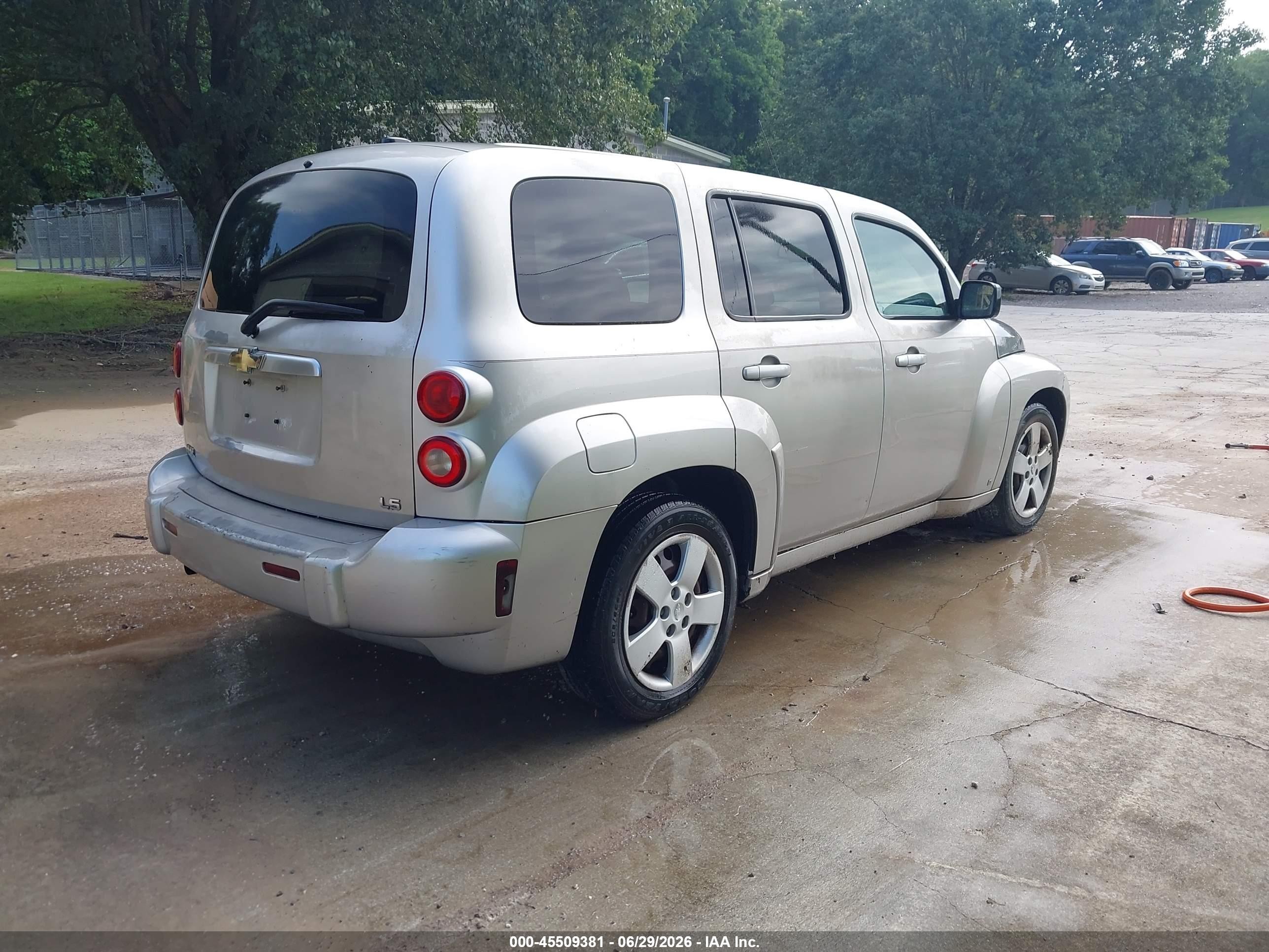 2006 Chevrolet Hhr Ls Silver vin: 3GNDA13DX6S624495