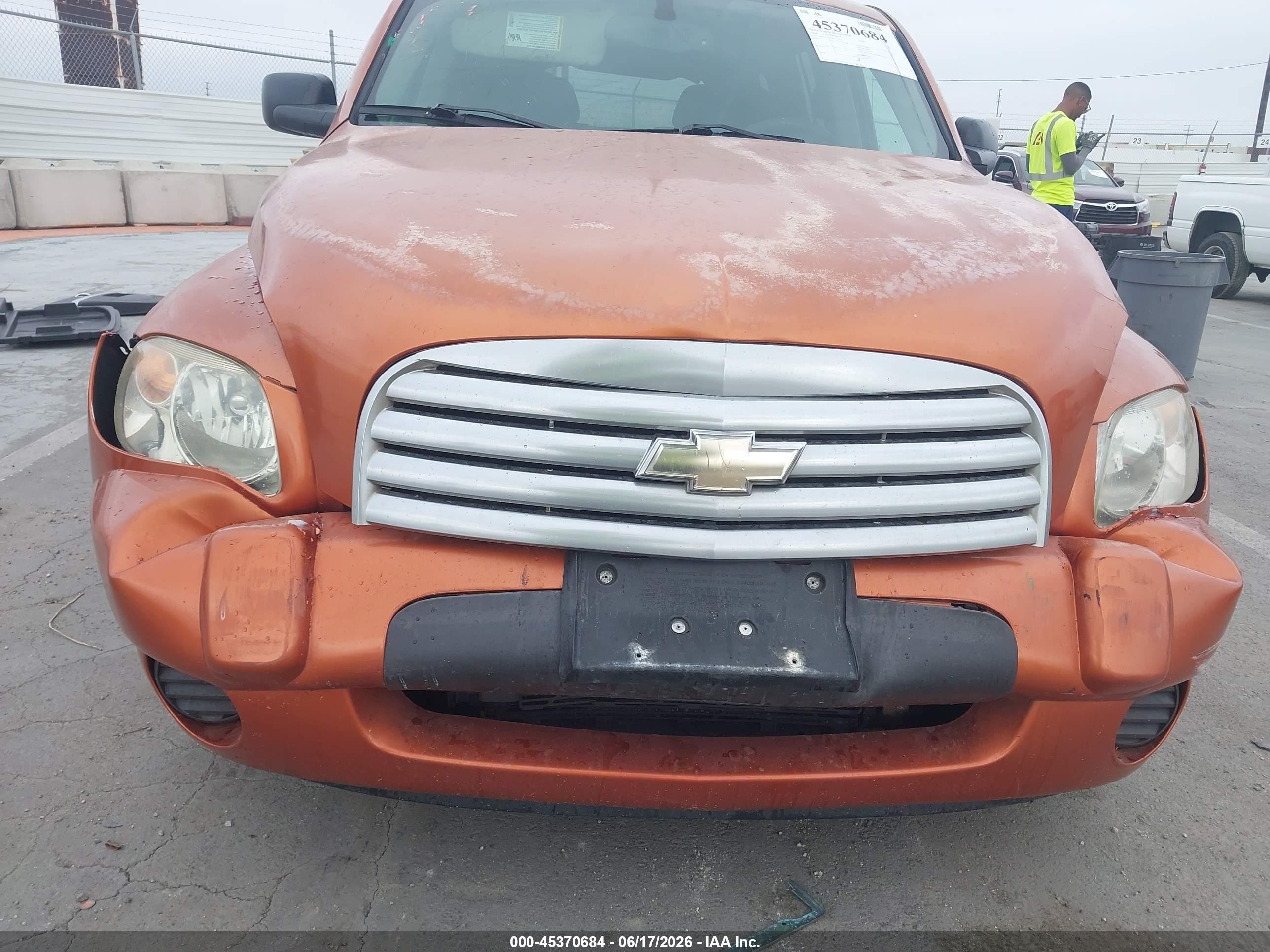 2008 Chevrolet Hhr Ls Orange vin: 3GNDA13DX8S559683