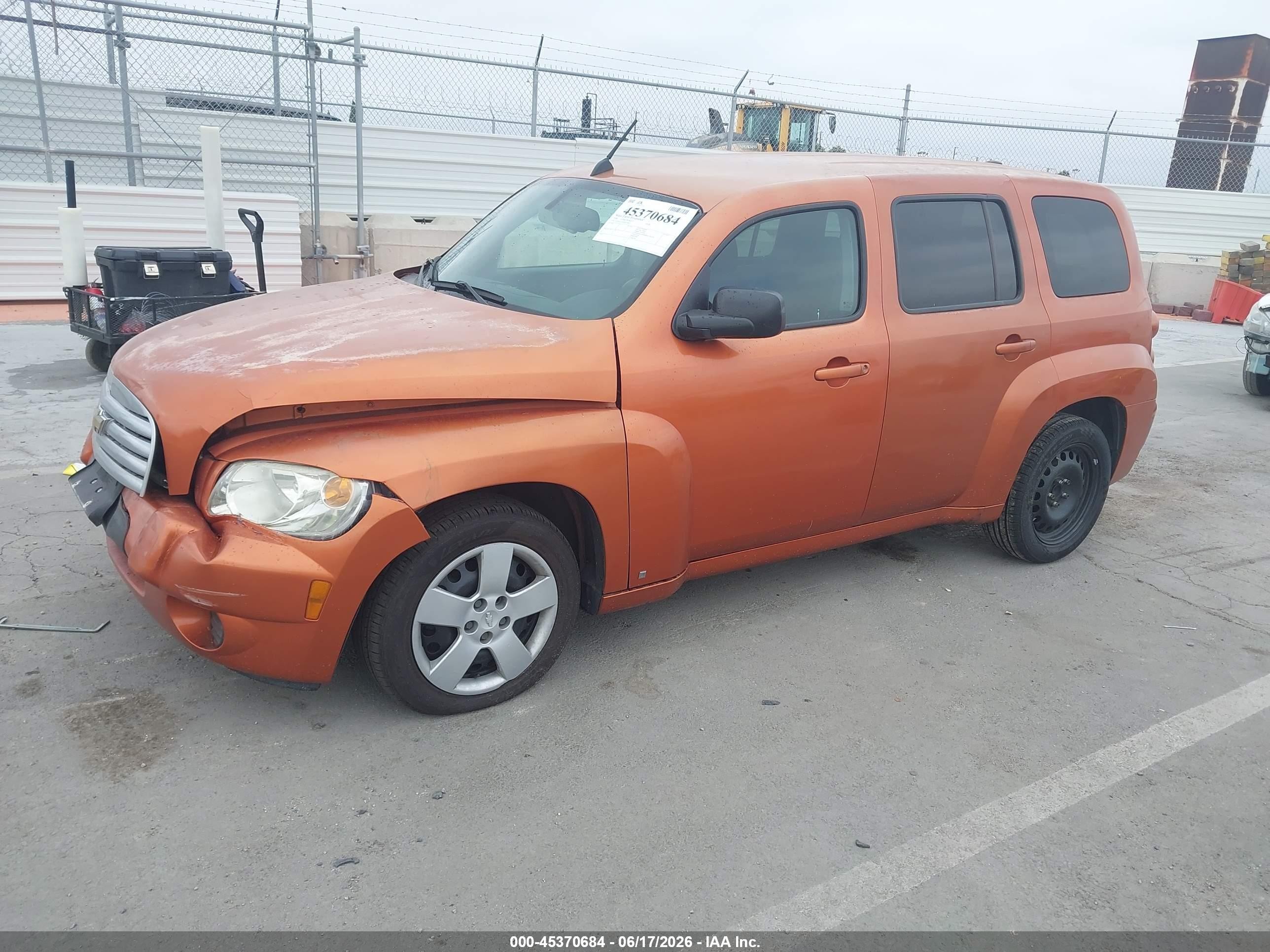 2008 Chevrolet Hhr Ls Orange vin: 3GNDA13DX8S559683