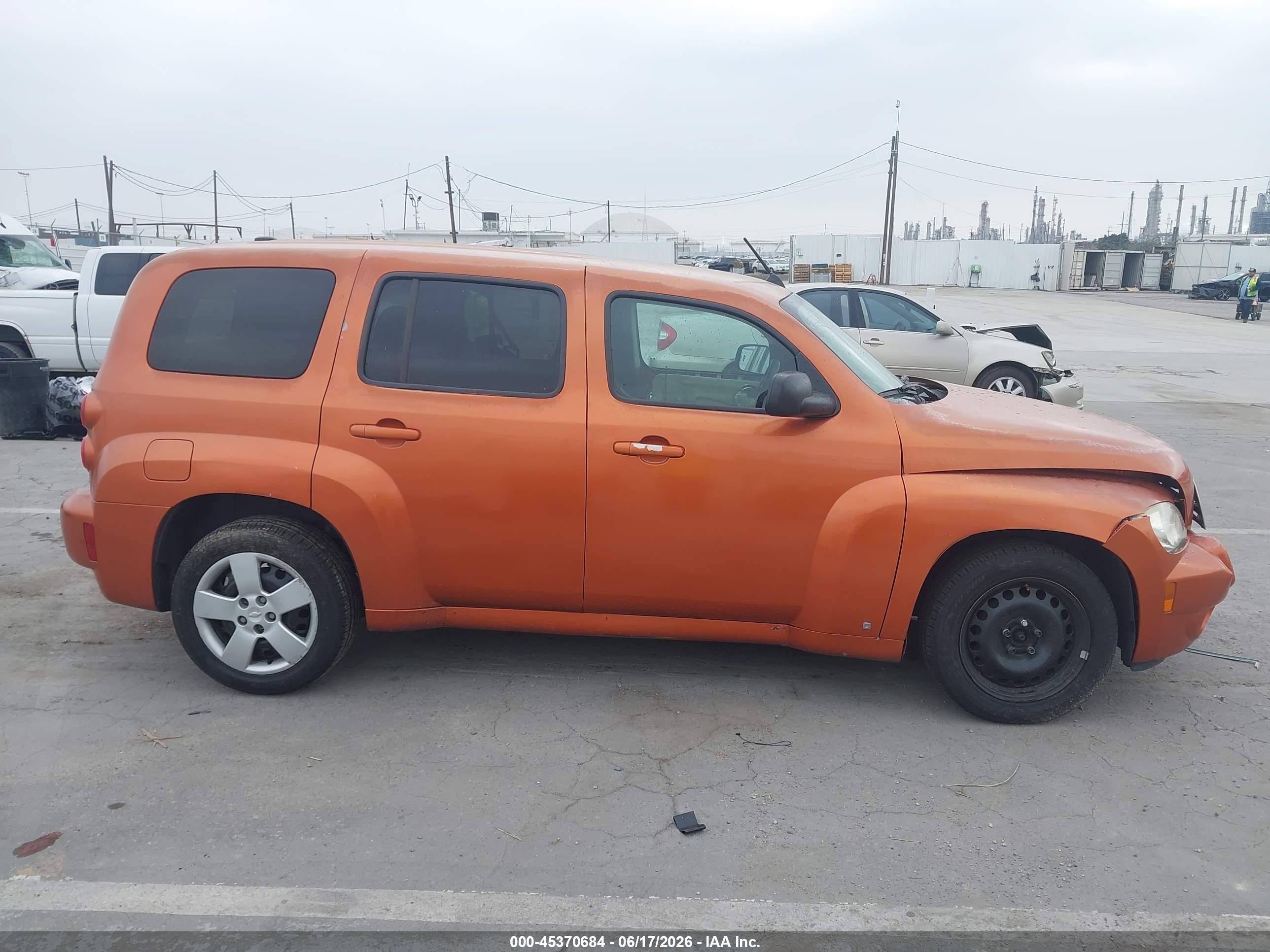 2008 Chevrolet Hhr Ls Orange vin: 3GNDA13DX8S559683