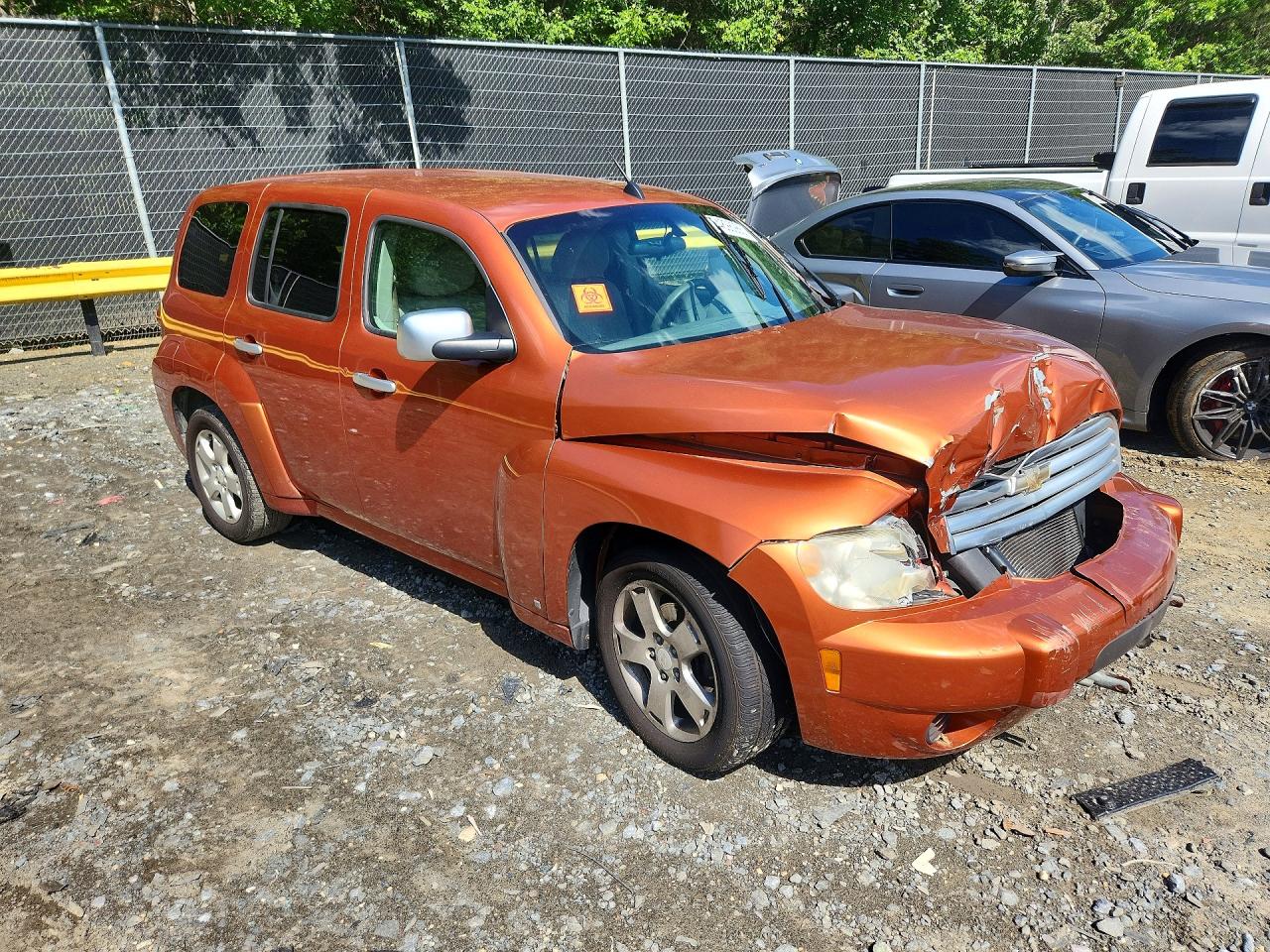 2007 Chevrolet Hhr Lt Orange vin: 3GNDA23D07S591143