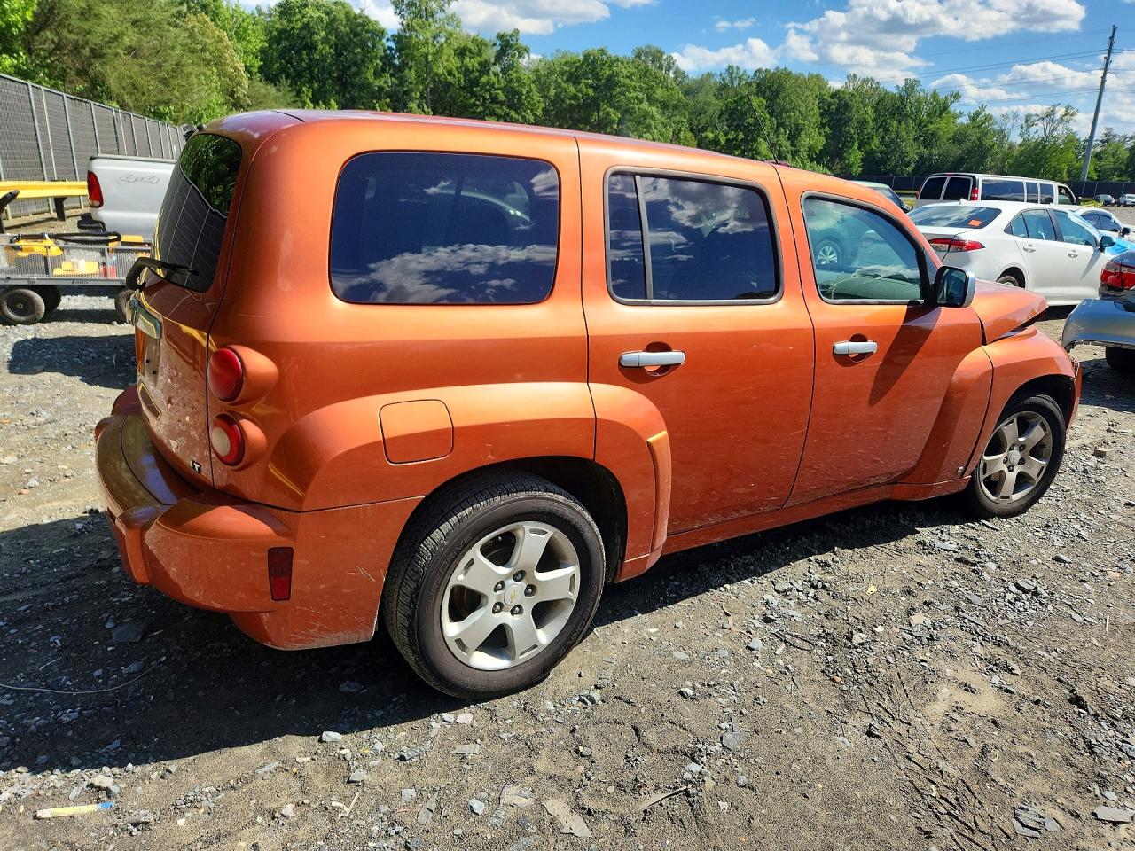 2007 Chevrolet Hhr Lt Orange vin: 3GNDA23D07S591143