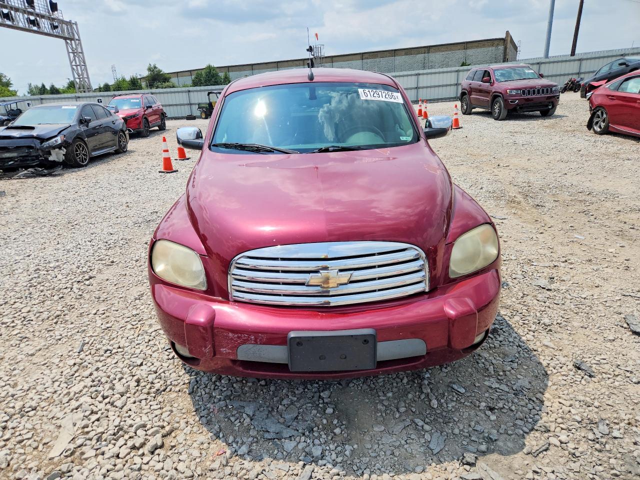 2007 Chevrolet Hhr Lt Burgundy vin: 3GNDA23D07S595497