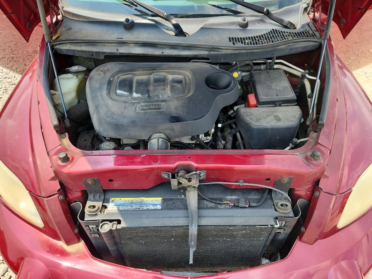 2007 Chevrolet Hhr Lt Burgundy vin: 3GNDA23D07S595497