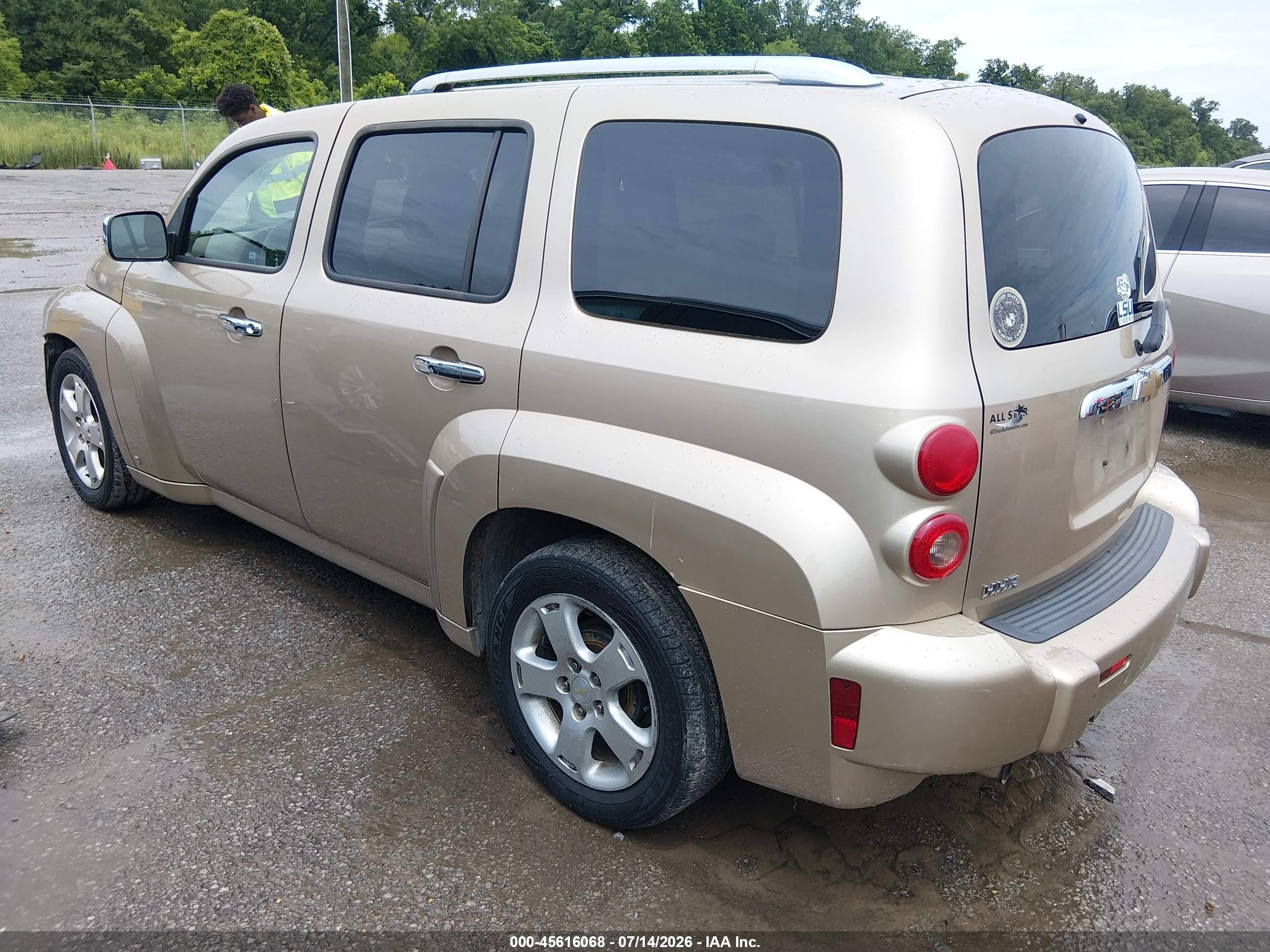 2007 Chevrolet Hhr Lt Золотой vin: 3GNDA23D17S589725