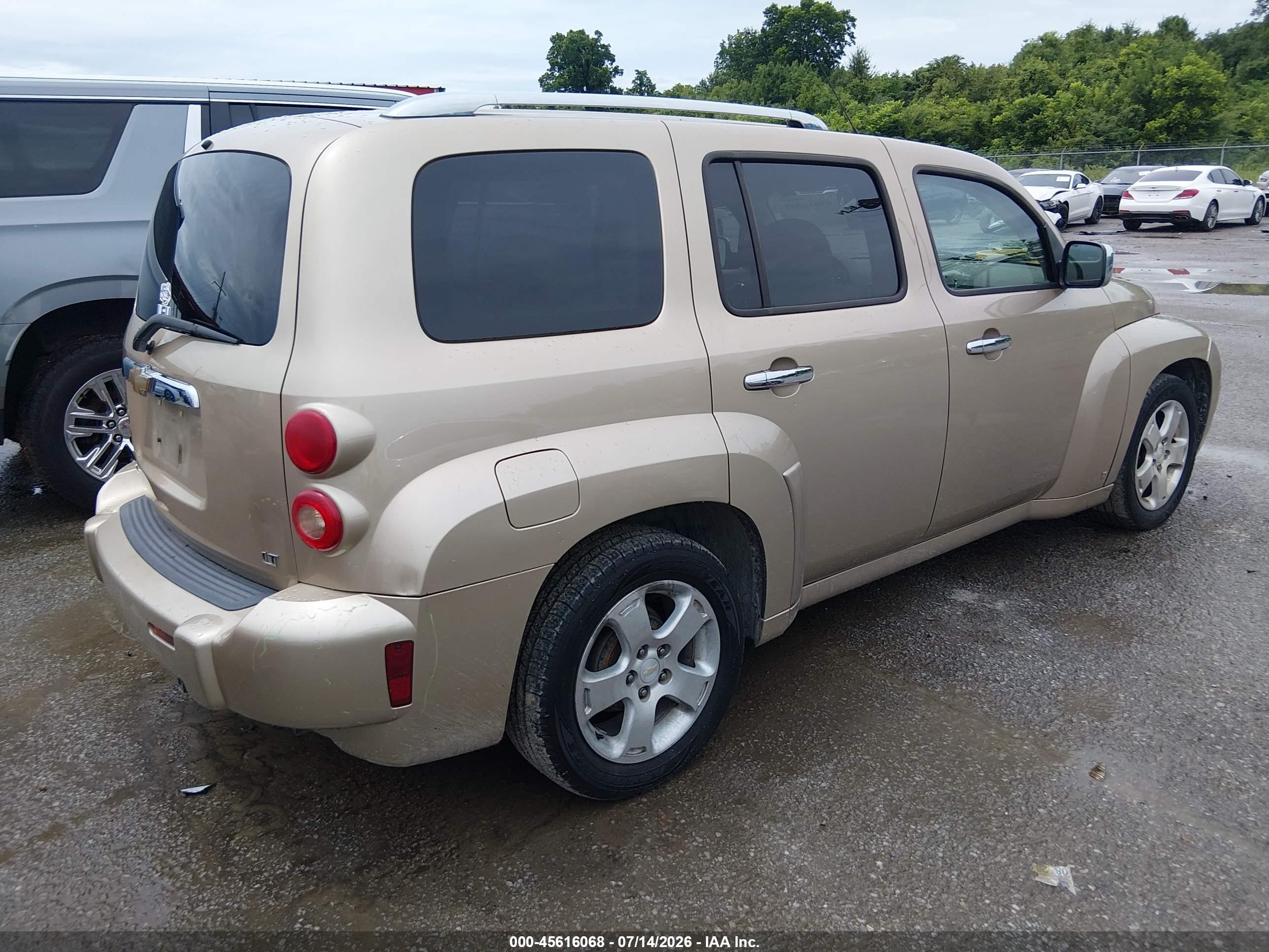 2007 Chevrolet Hhr Lt Золотой vin: 3GNDA23D17S589725