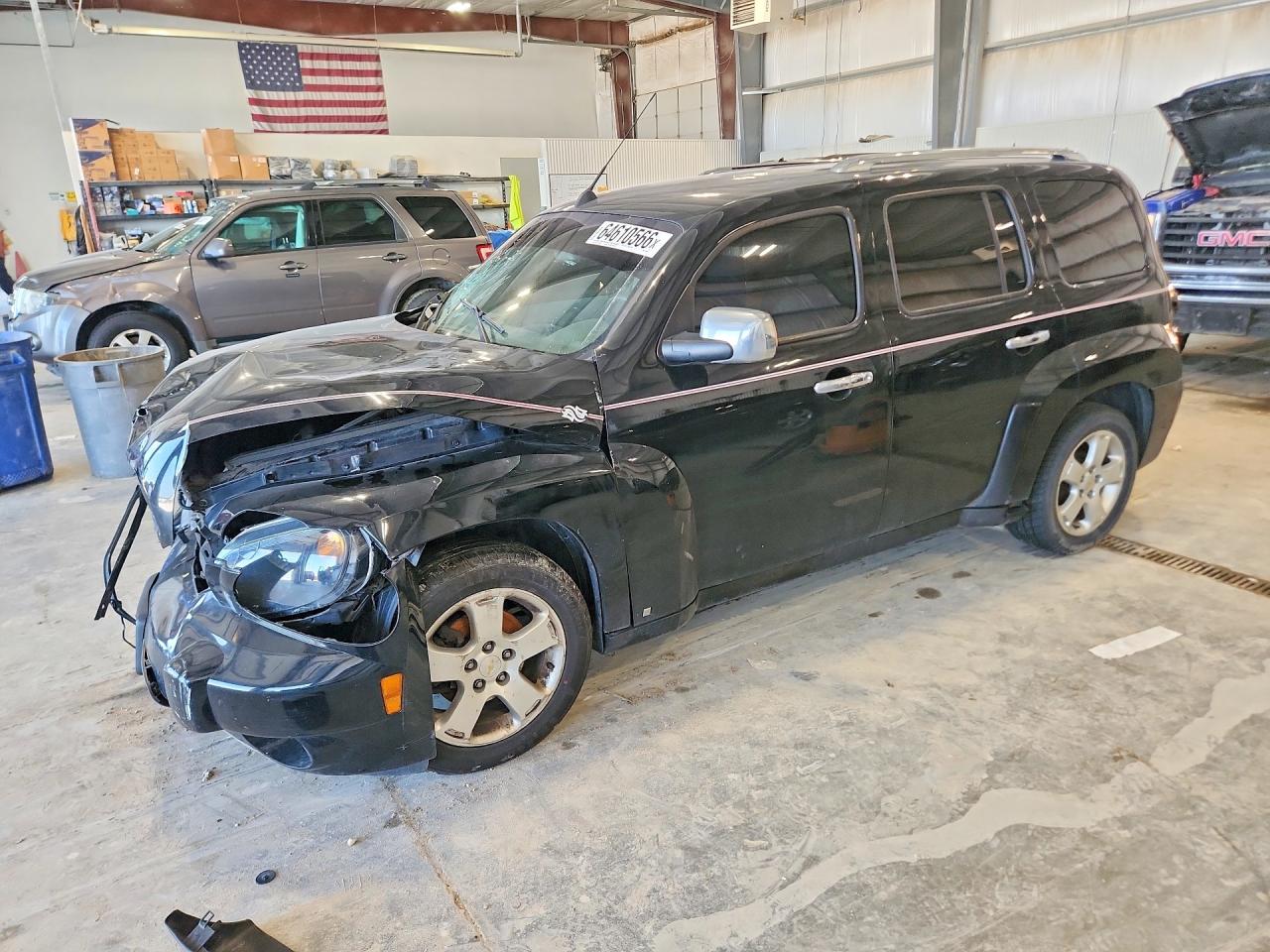 2007 Chevrolet Hhr Lt Black vin: 3GNDA23D17S590437