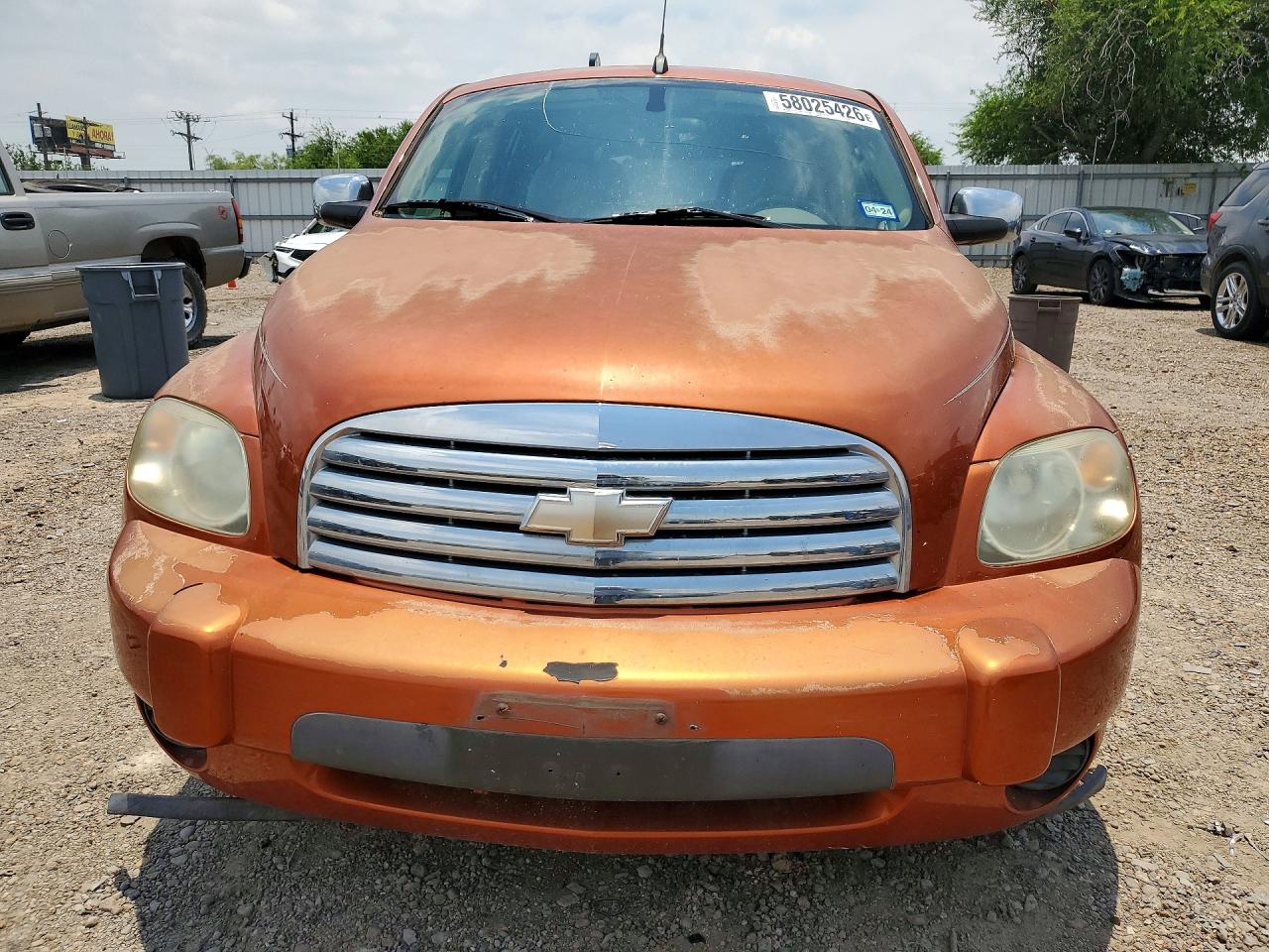 2007 Chevrolet Hhr Lt Orange vin: 3GNDA23D17S599820
