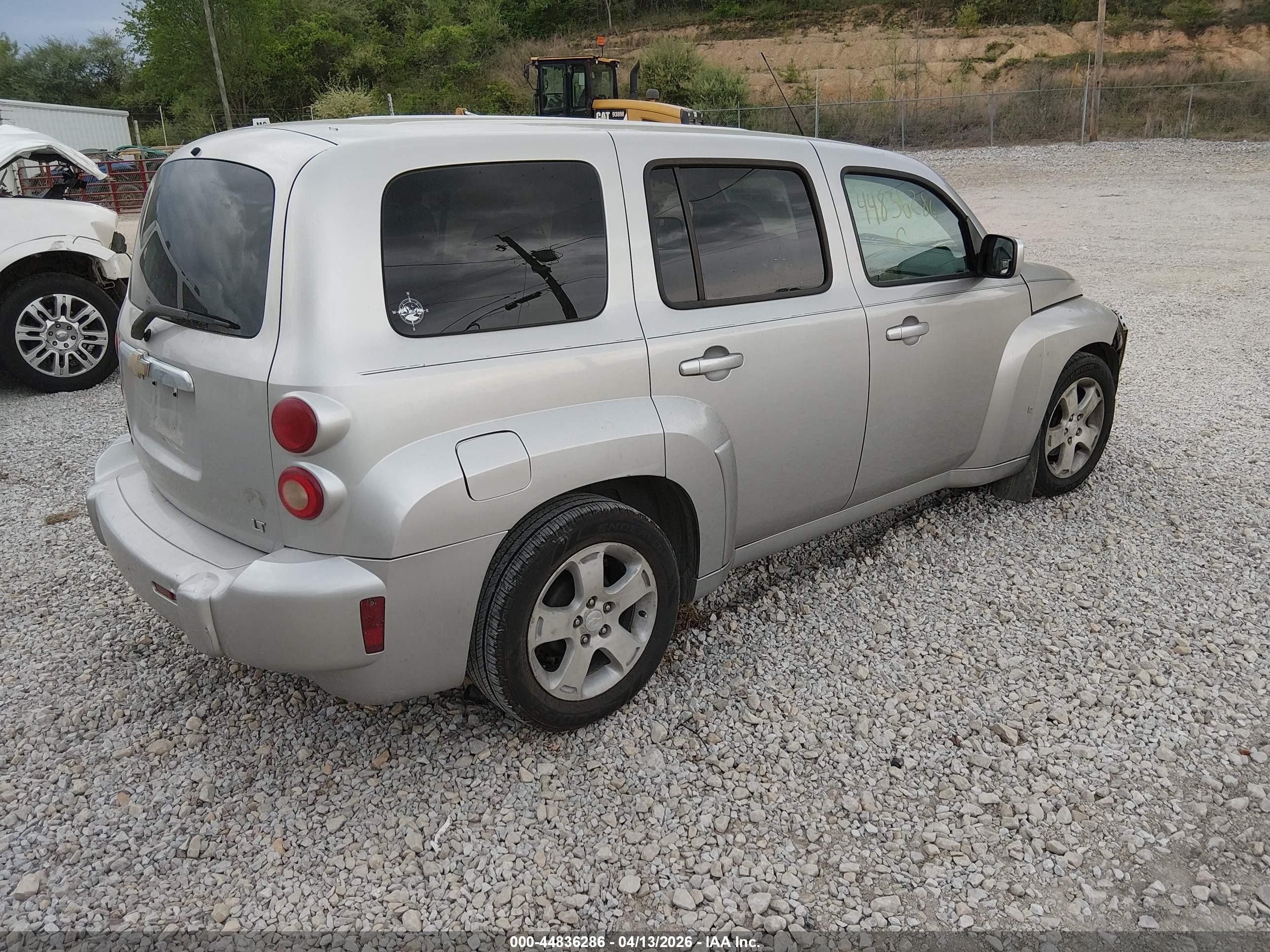 2007 Chevrolet Hhr Lt Silver vin: 3GNDA23D27S535706