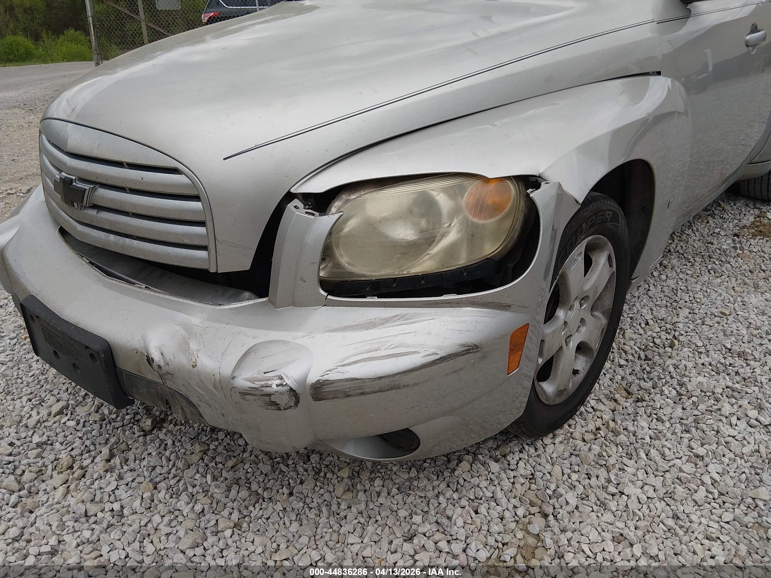 2007 Chevrolet Hhr Lt Silver vin: 3GNDA23D27S535706