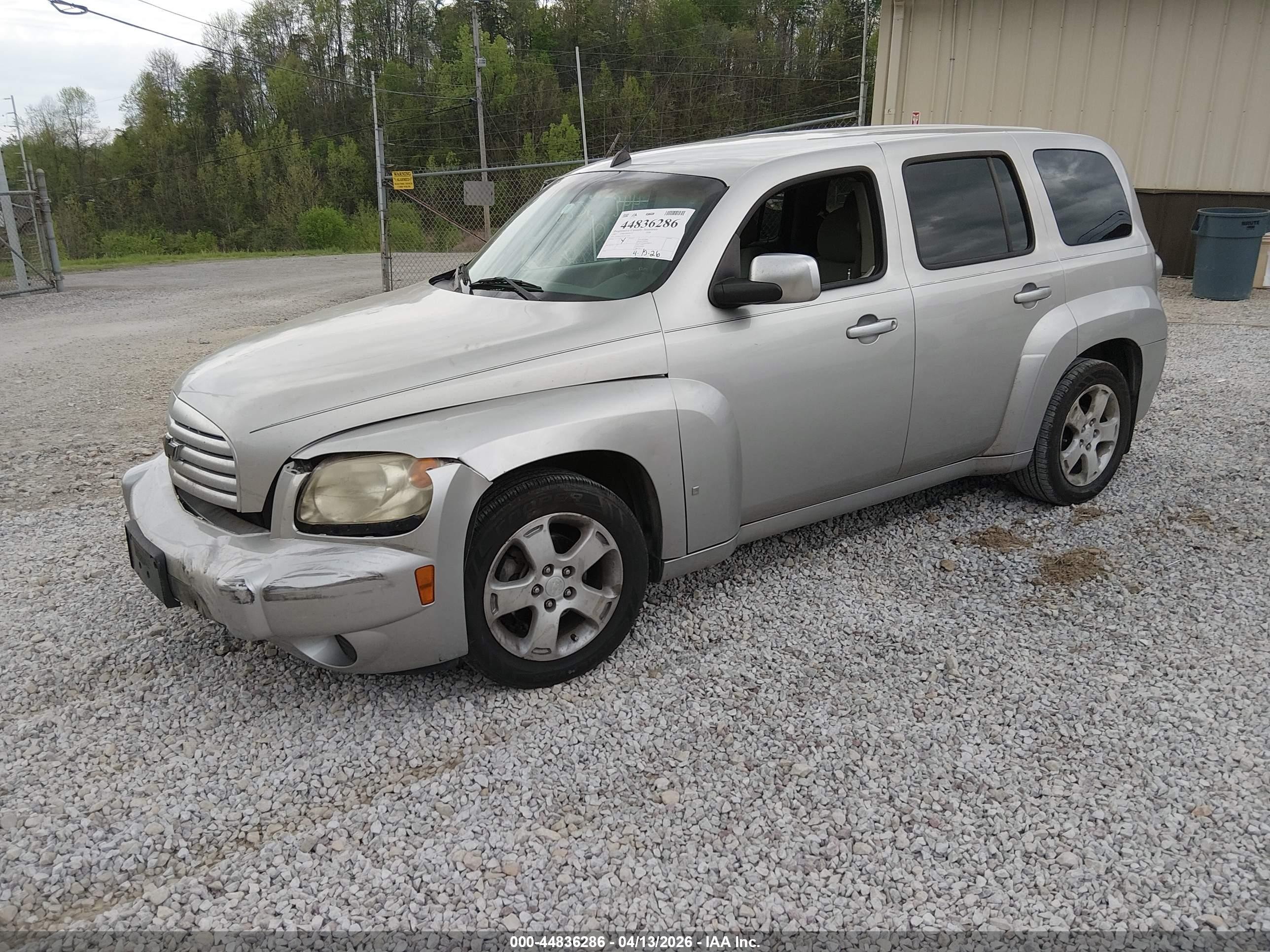 2007 Chevrolet Hhr Lt Silver vin: 3GNDA23D27S535706