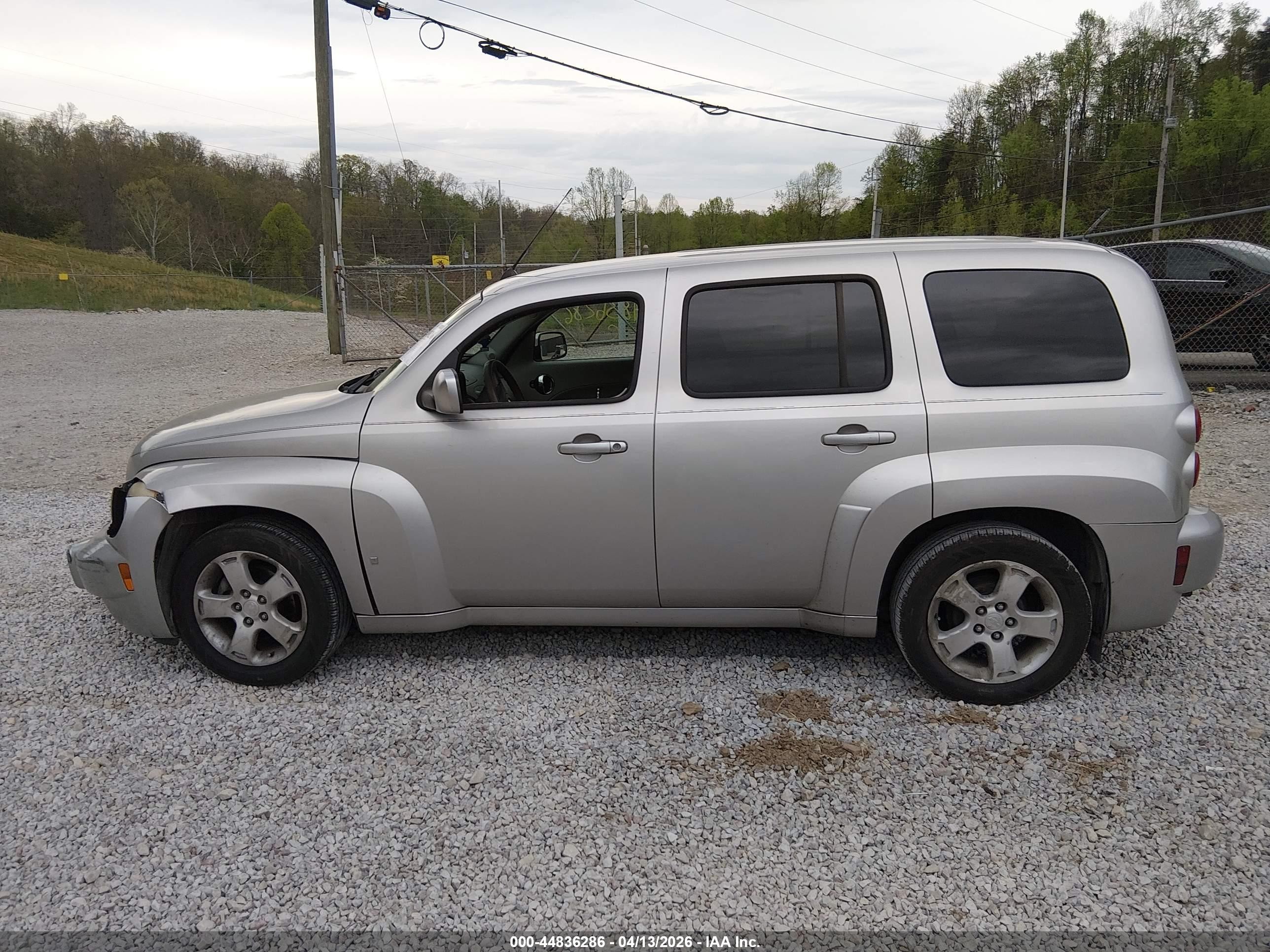 2007 Chevrolet Hhr Lt Silver vin: 3GNDA23D27S535706