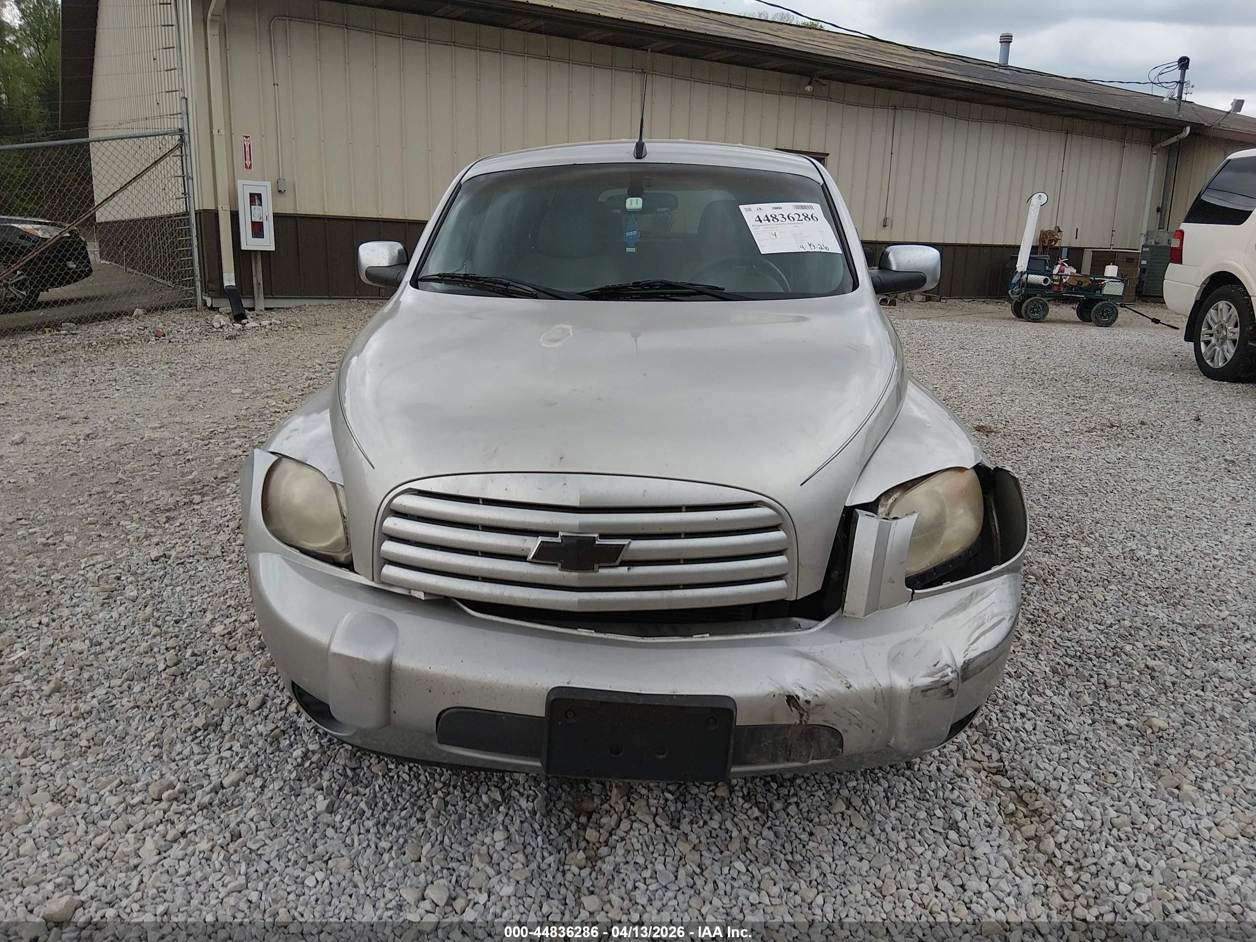 2007 Chevrolet Hhr Lt Silver vin: 3GNDA23D27S535706