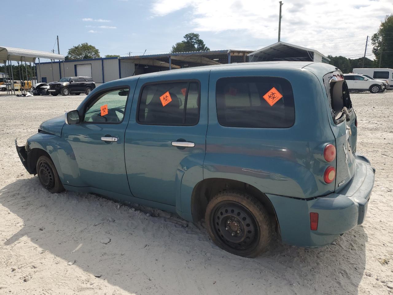 2007 Chevrolet Hhr Lt Teal vin: 3GNDA23D27S567877