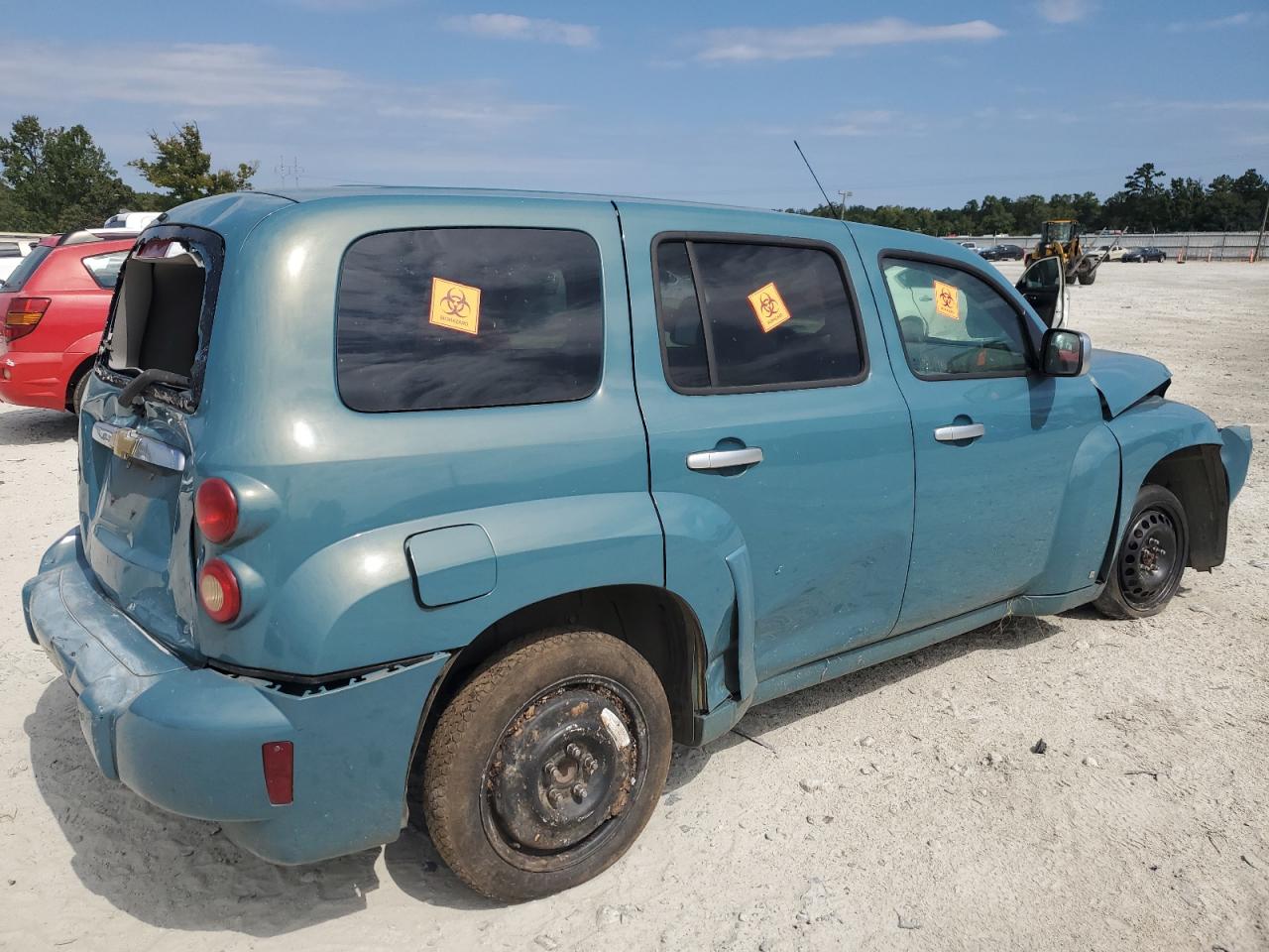 2007 Chevrolet Hhr Lt Teal vin: 3GNDA23D27S567877