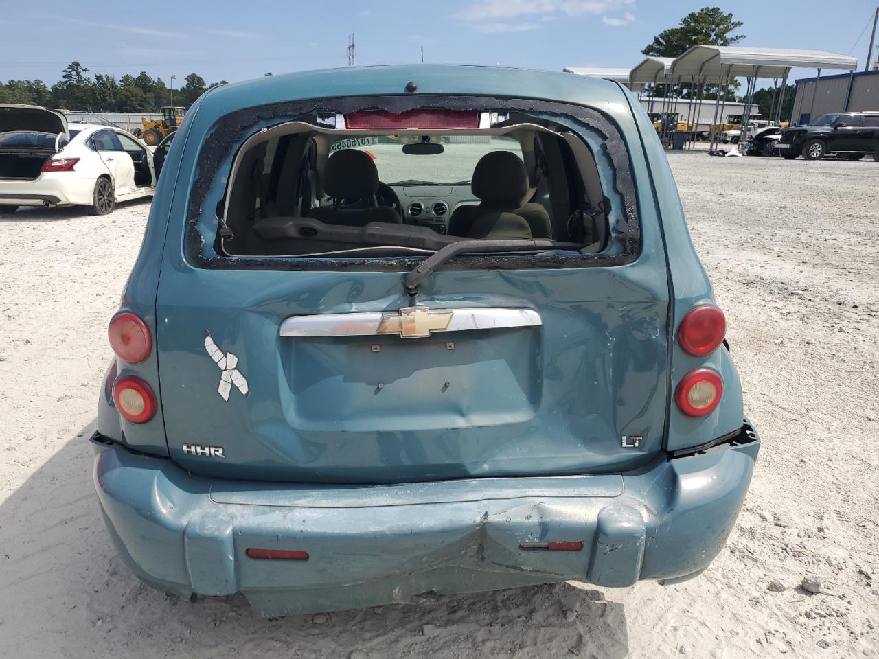2007 Chevrolet Hhr Lt Teal vin: 3GNDA23D27S567877