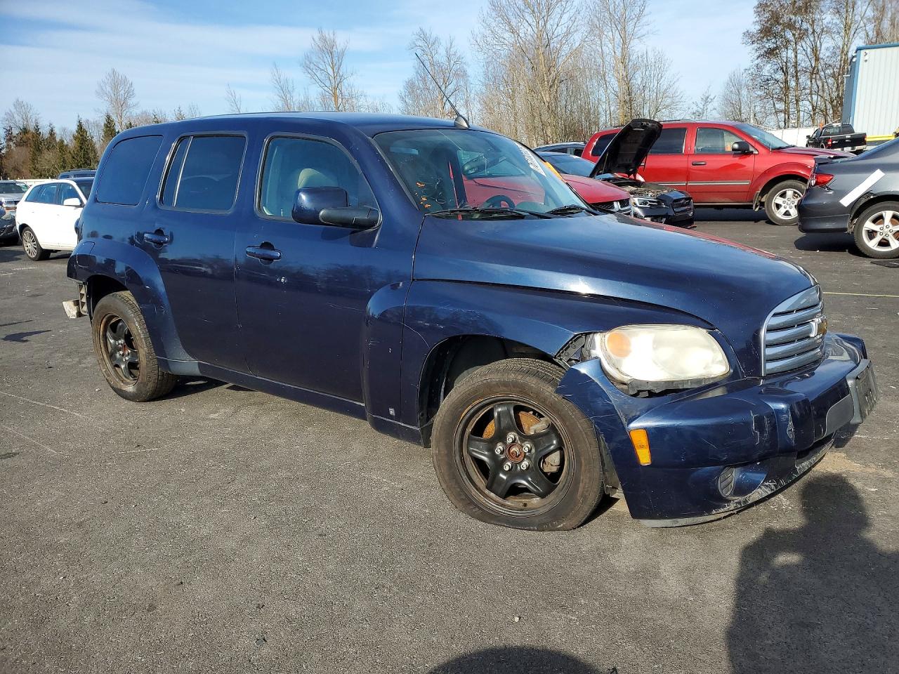2008 Chevrolet Hhr Lt Blue vin: 3GNDA23D28S586091