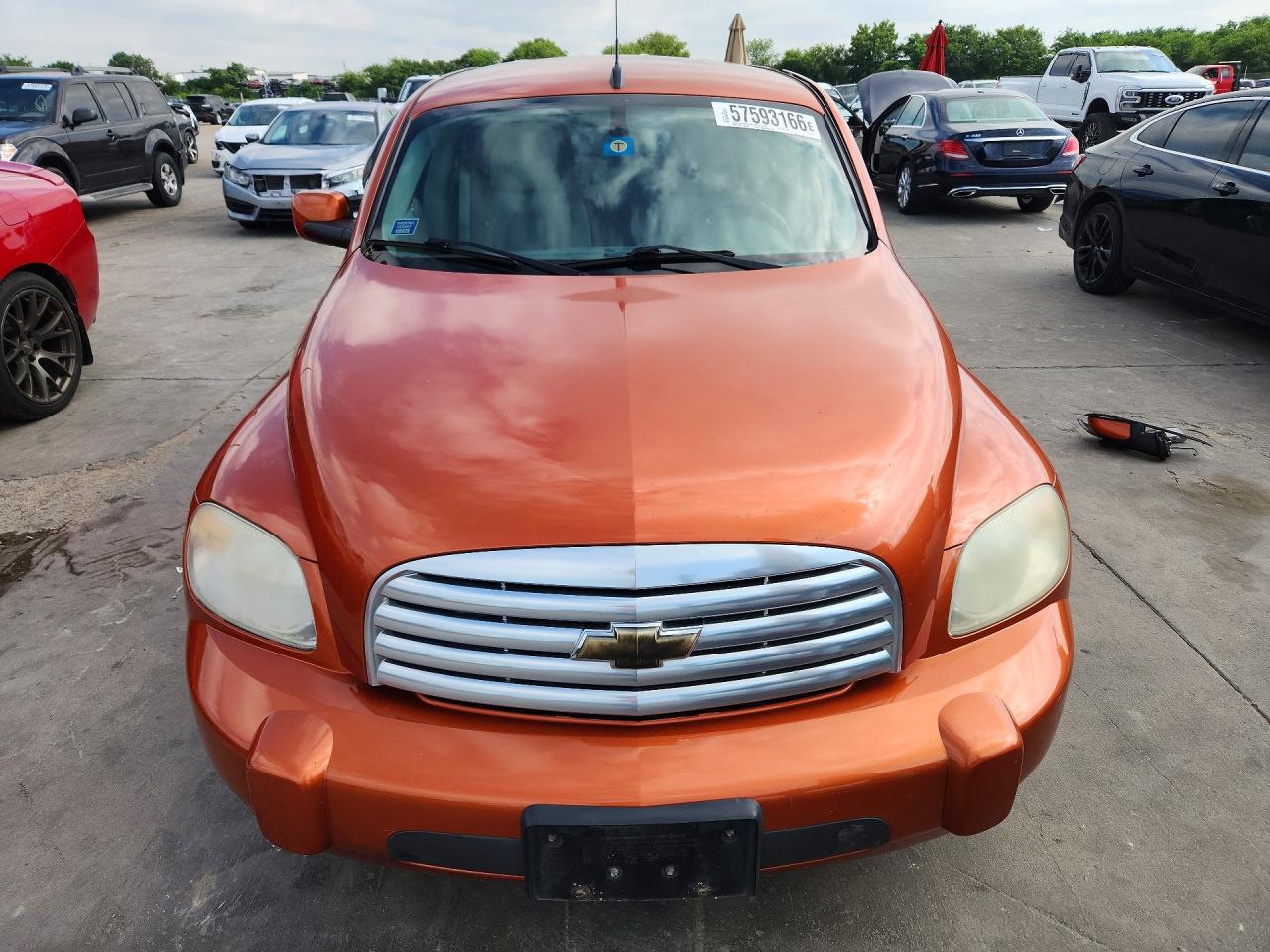 2008 Chevrolet Hhr Lt Orange vin: 3GNDA23D28S631918