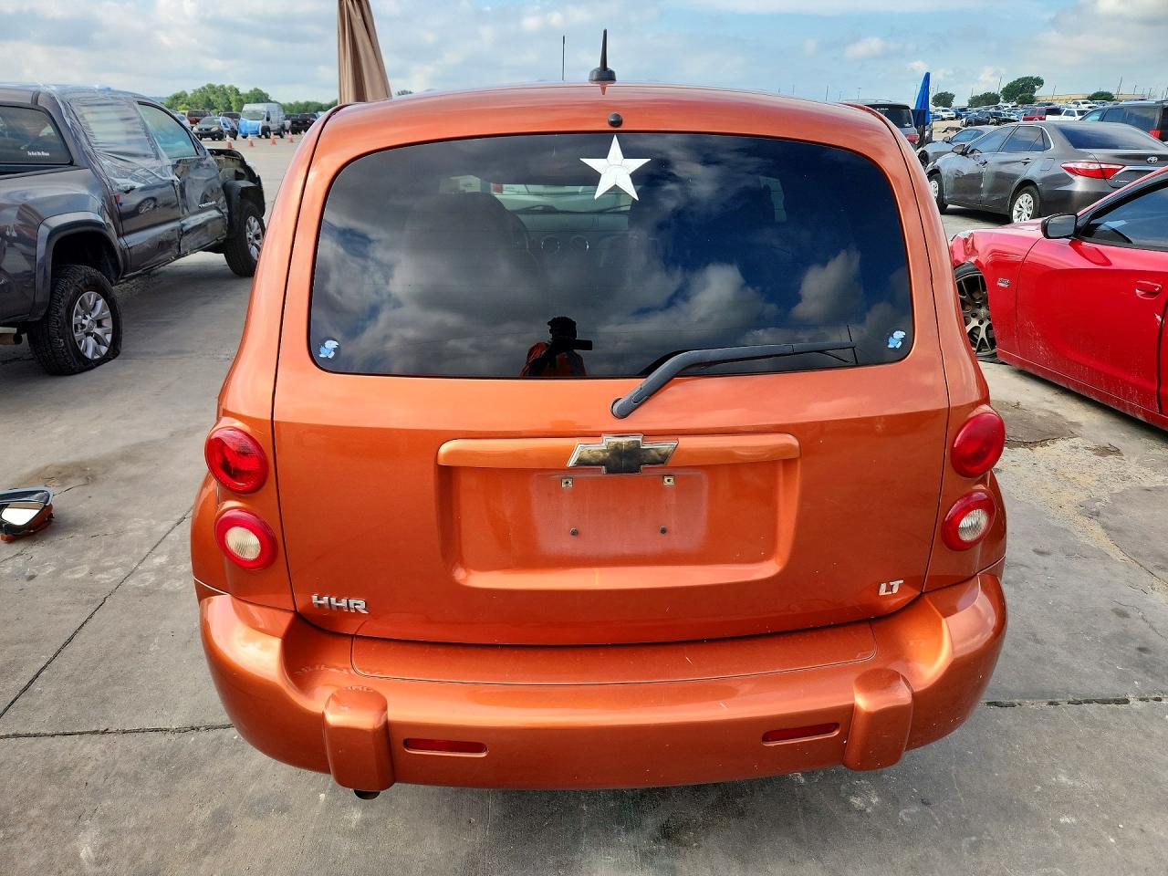 2008 Chevrolet Hhr Lt Orange vin: 3GNDA23D28S631918