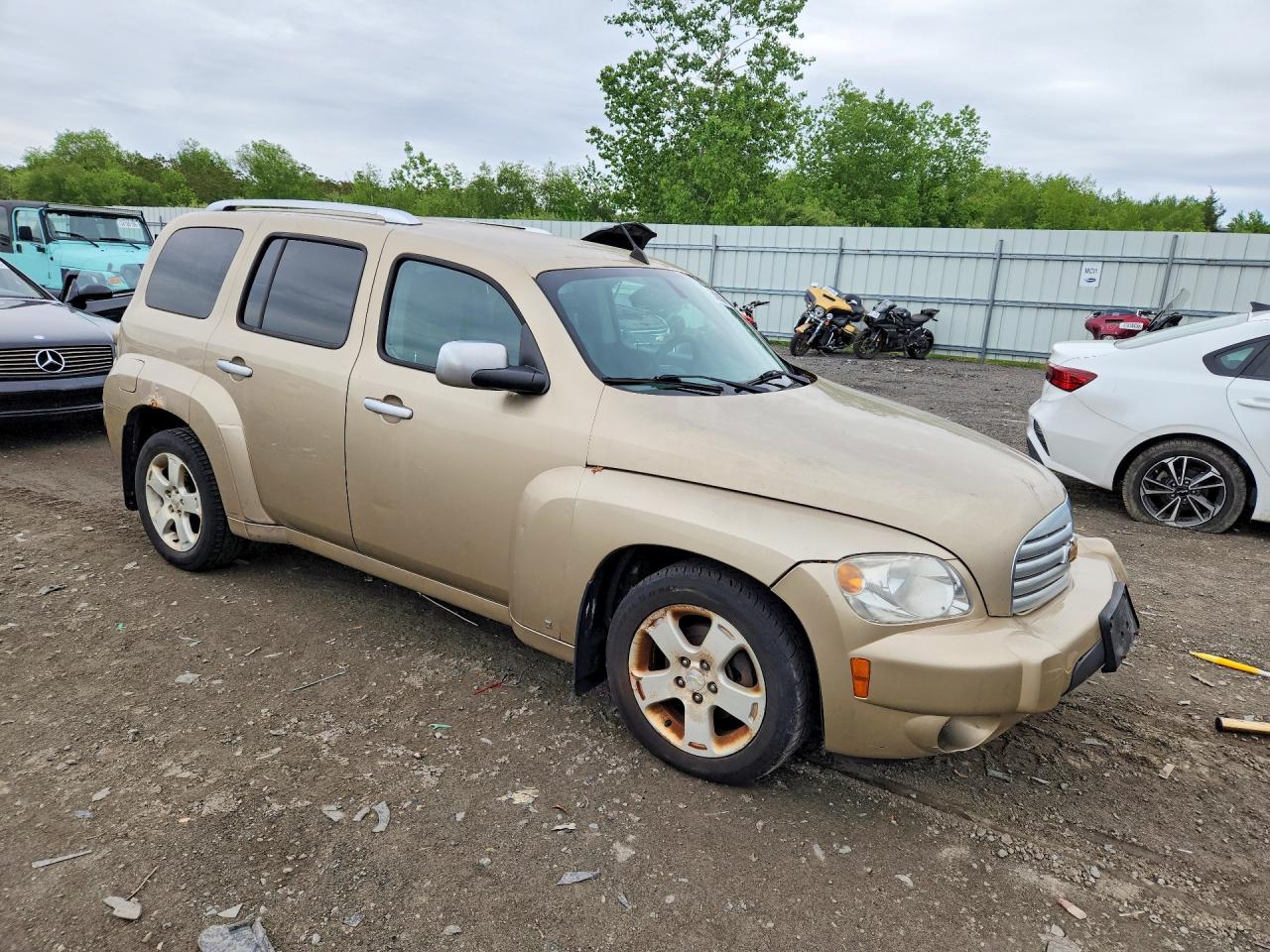 2007 Chevrolet Hhr Lt Золотой vin: 3GNDA23D37S572473