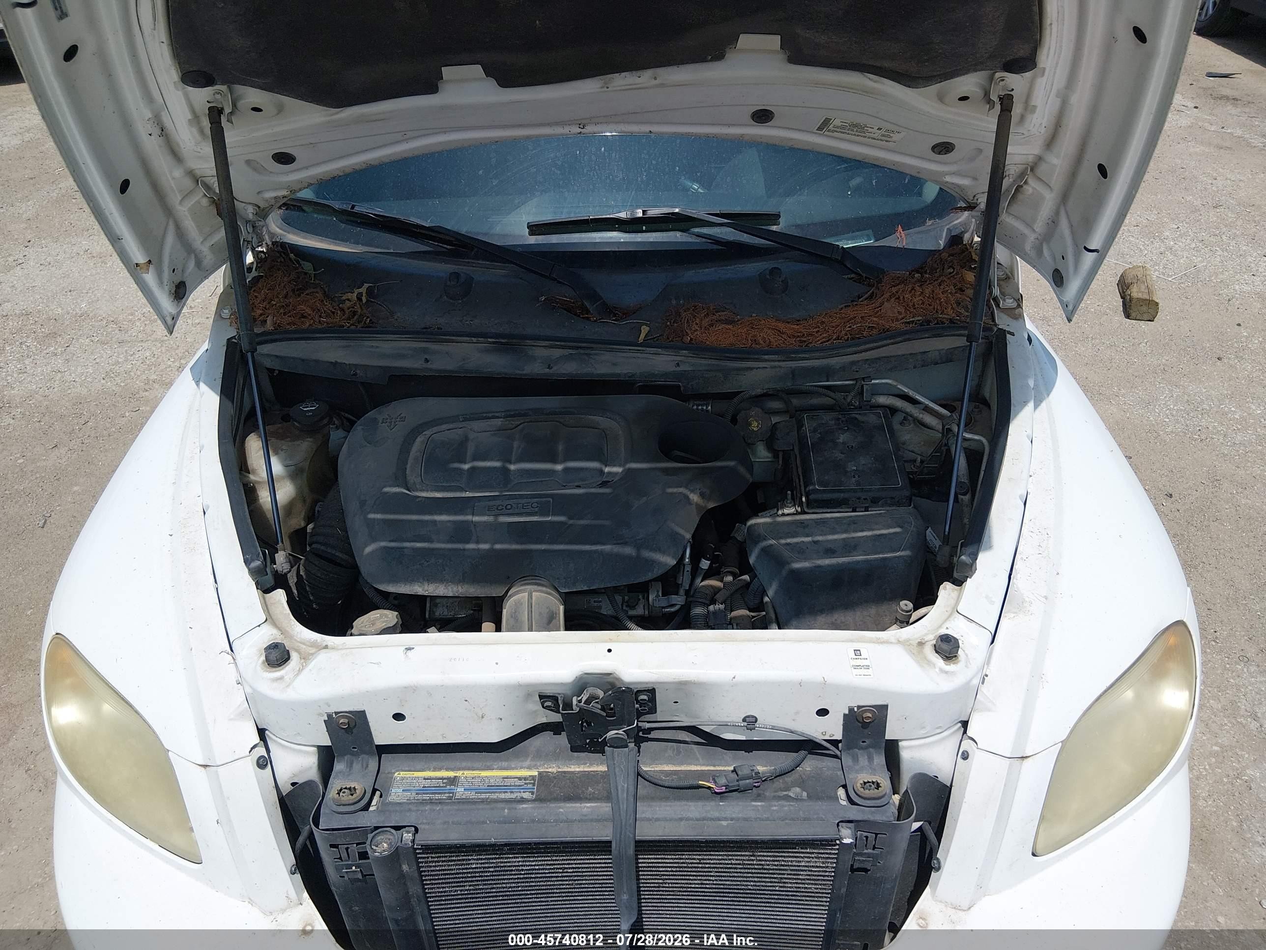 2007 Chevrolet Hhr Lt White vin: 3GNDA23D37S607898